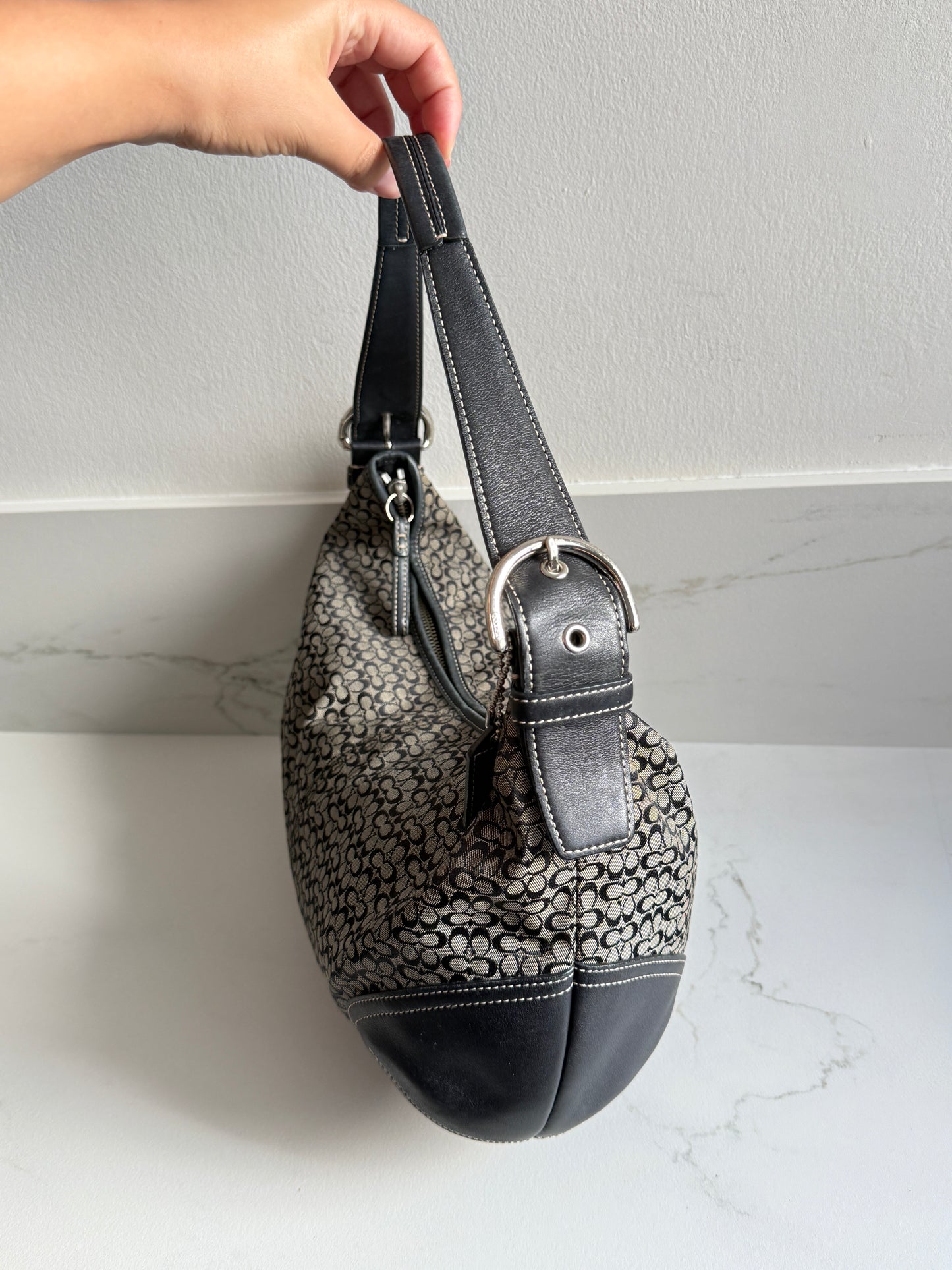 Coach Soho Signature Hobo Shoulder Bag, Large