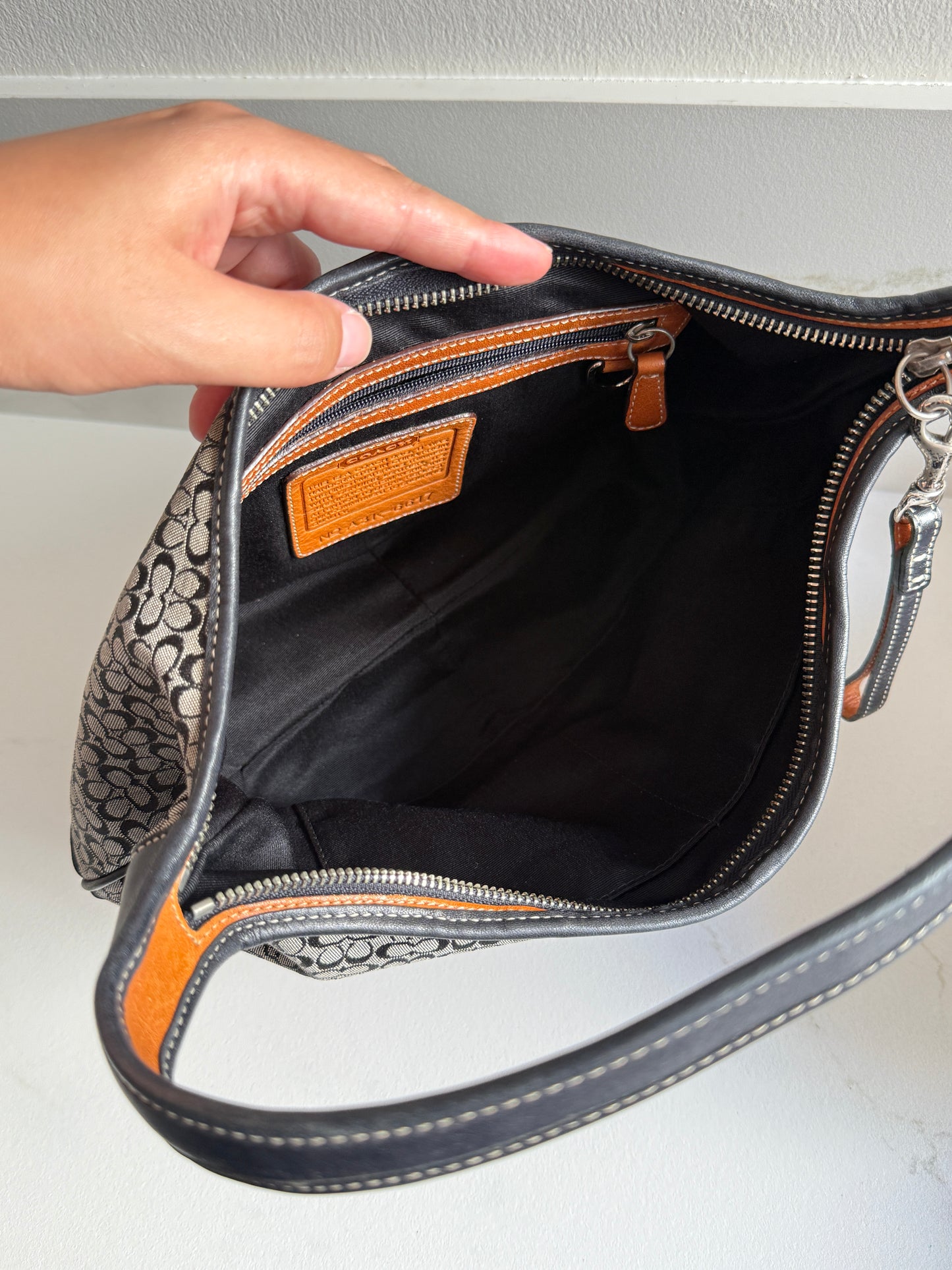 Coach Soho Hobo Signature Shoulder Bag, Medium
