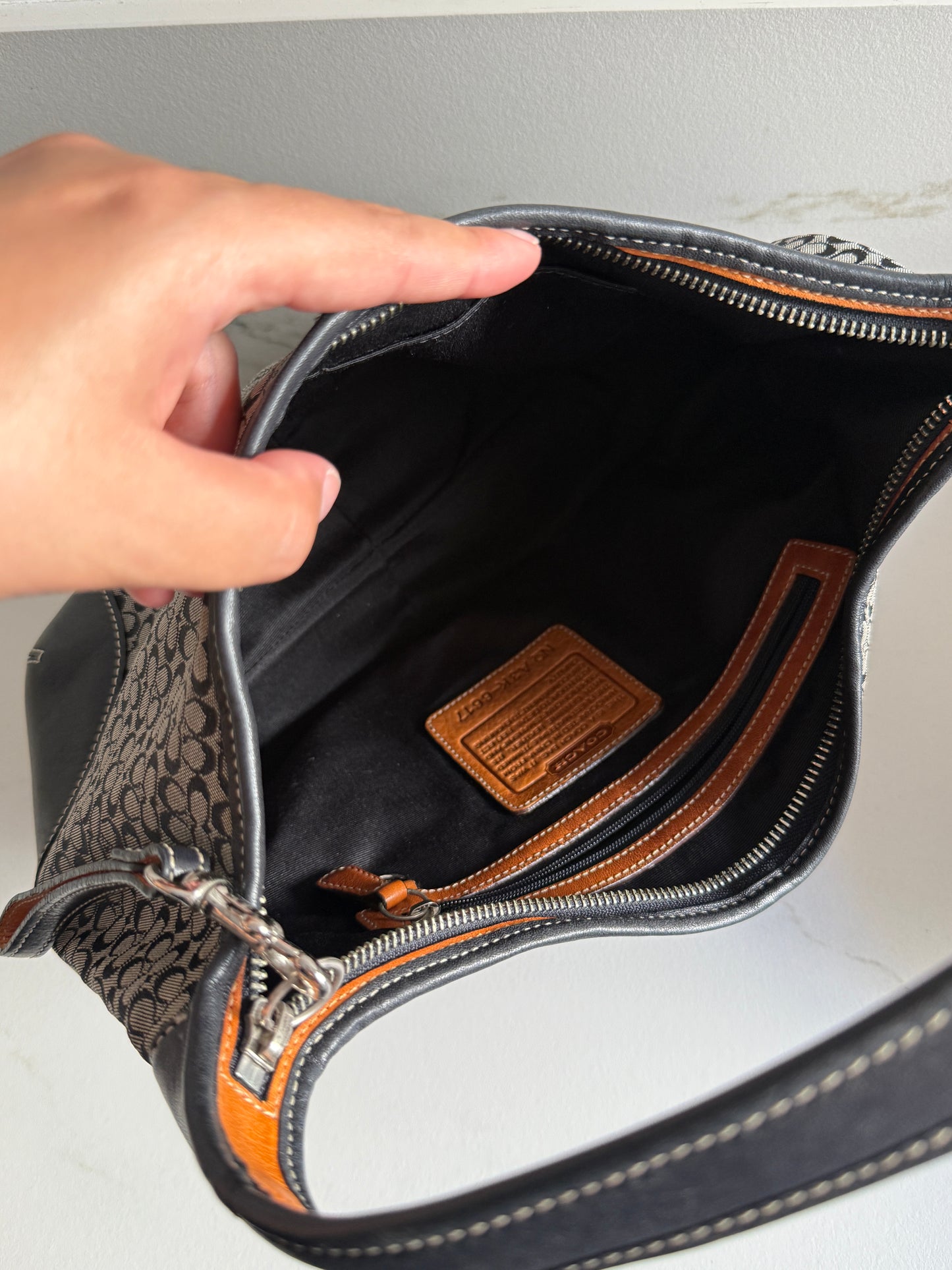 Coach Soho Hobo Signature Shoulder Bag, Medium