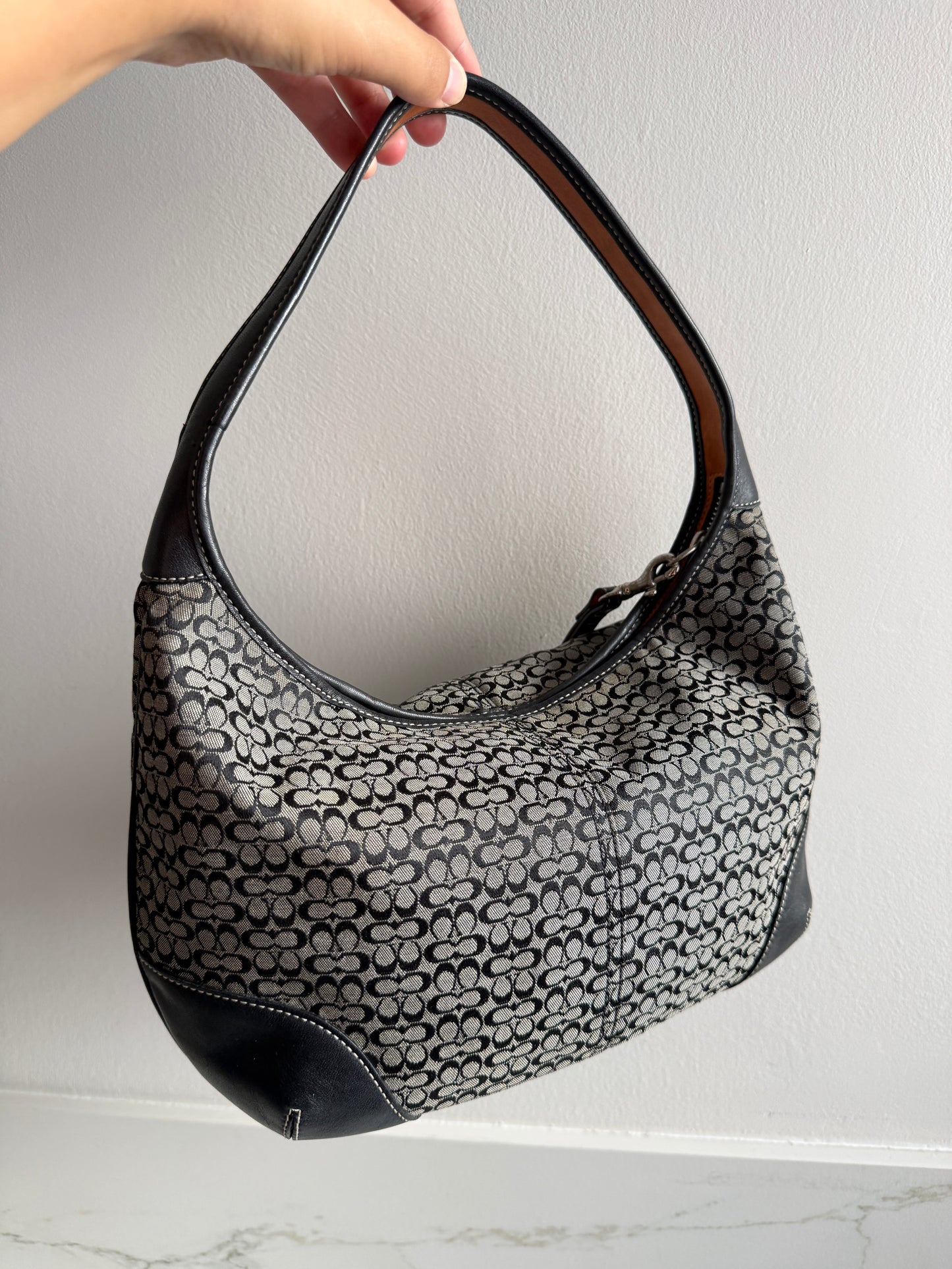 Coach Soho Hobo Signature Shoulder Bag, Medium