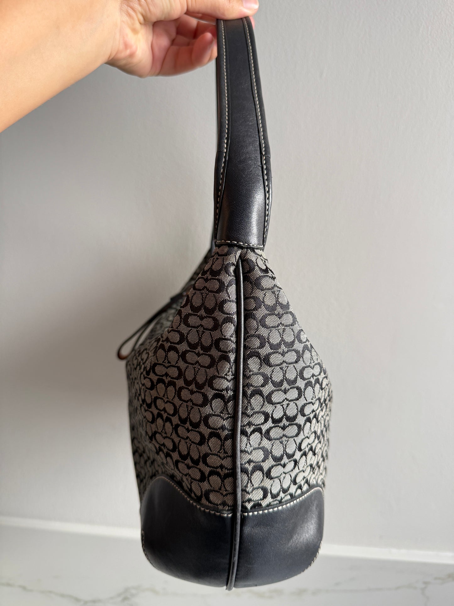 Coach Soho Hobo Signature Shoulder Bag, Medium