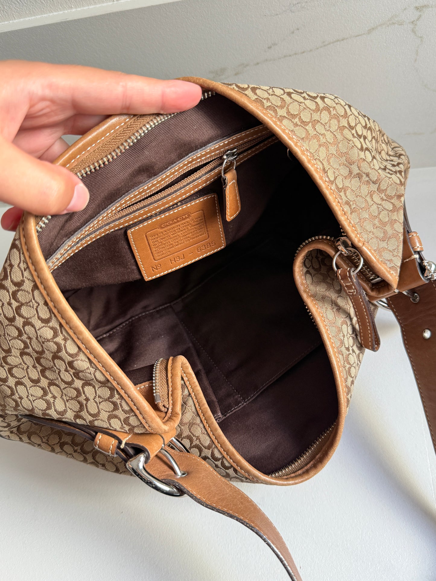 Coach Soho Signature Hobo Shoulder Bag, Large
