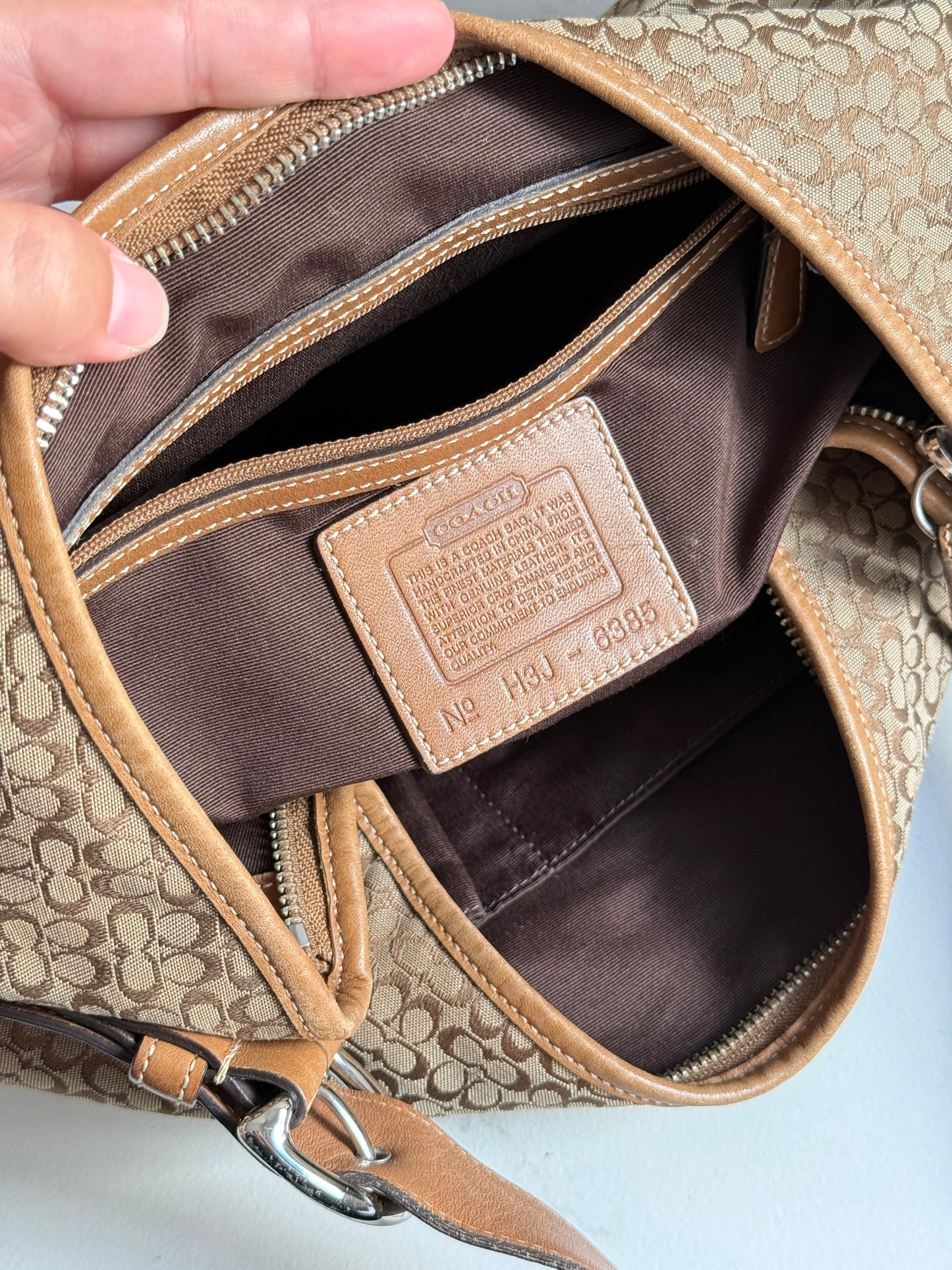 Coach Soho Signature Hobo Shoulder Bag, Large