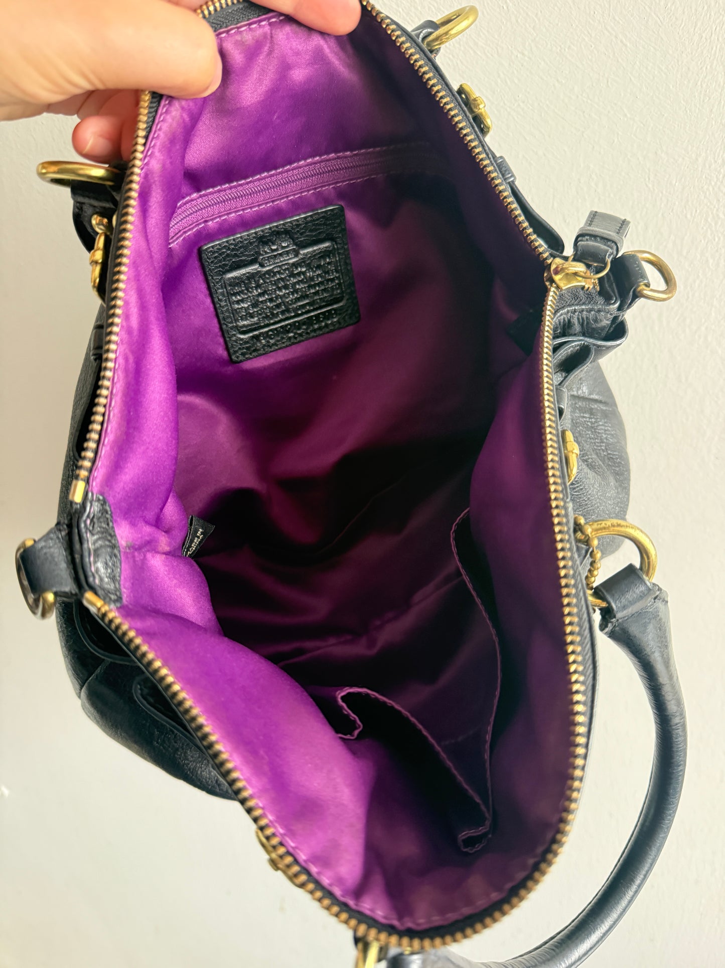 Super Rare Coach Madison Lindsey Leather Bag