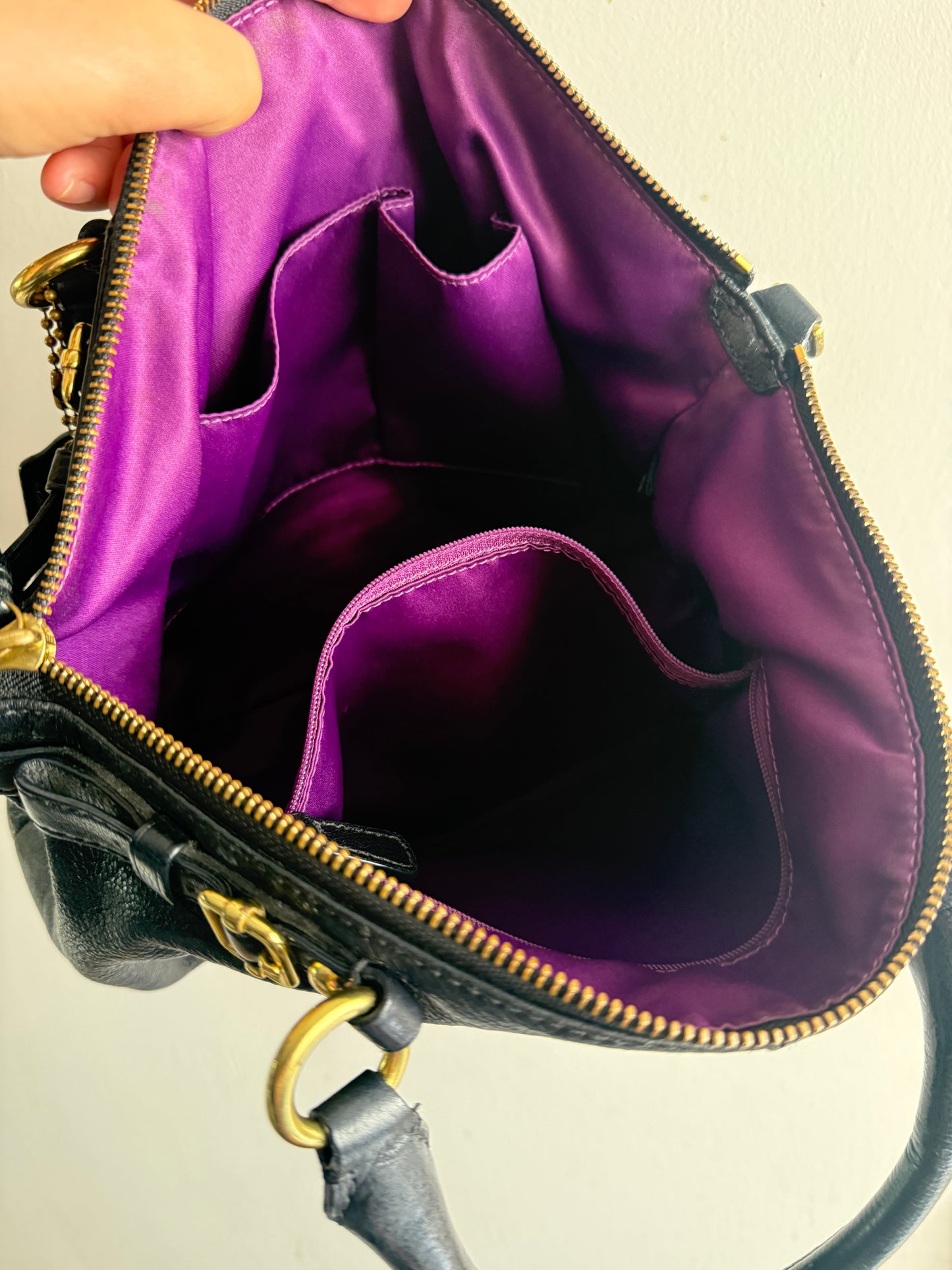 Super Rare Coach Madison Lindsey Leather Bag