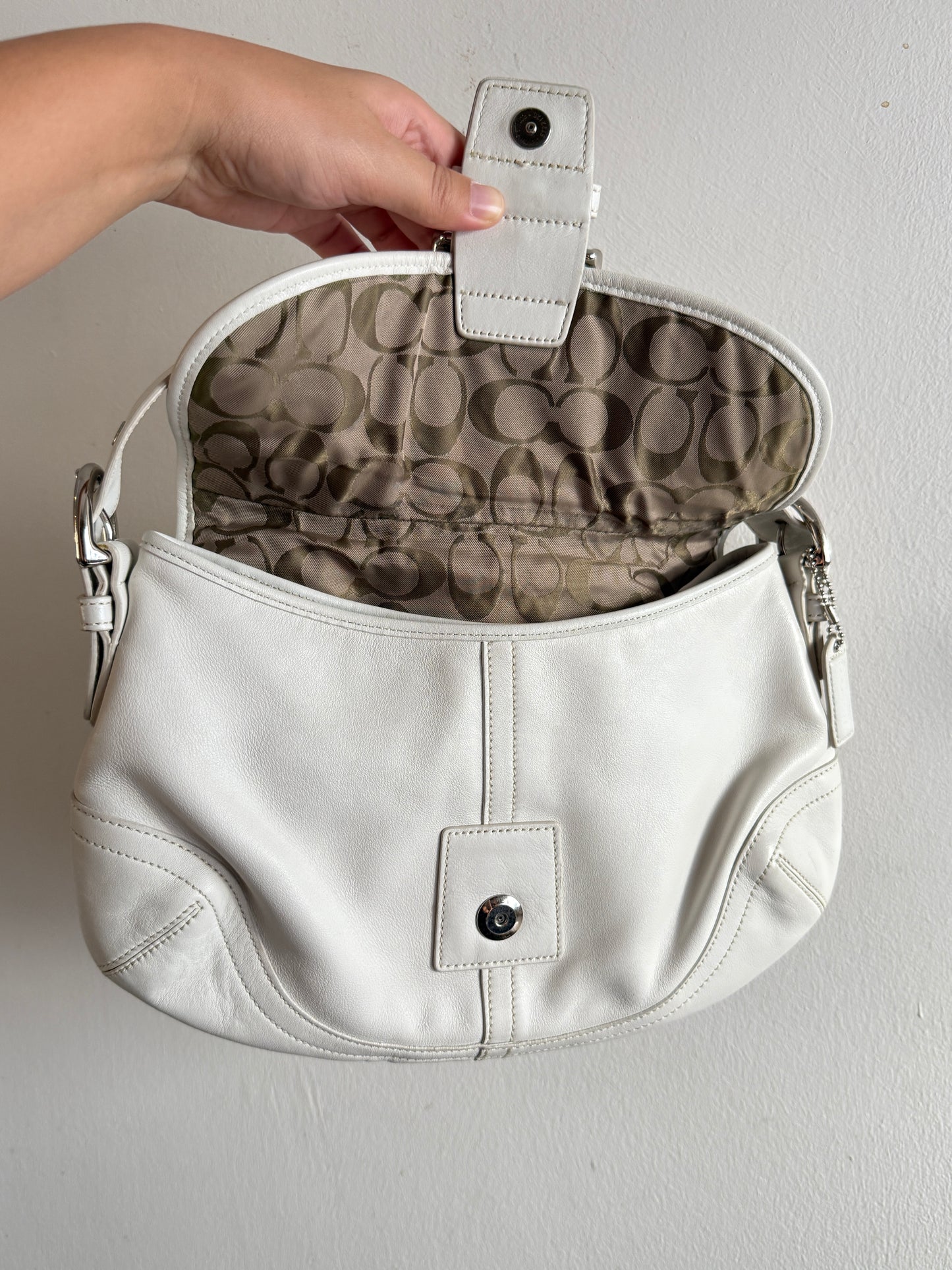 Super Rare Coach Soho Leather Shoulder Bag