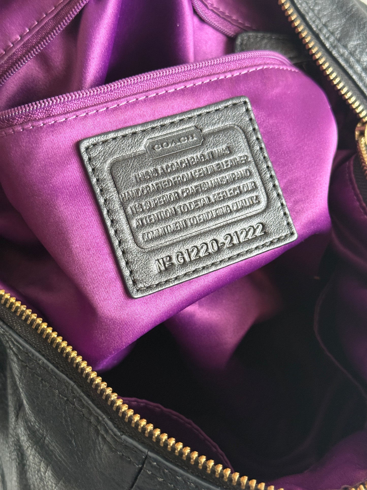 Super Rare Coach Madison Juliette Leather Bag