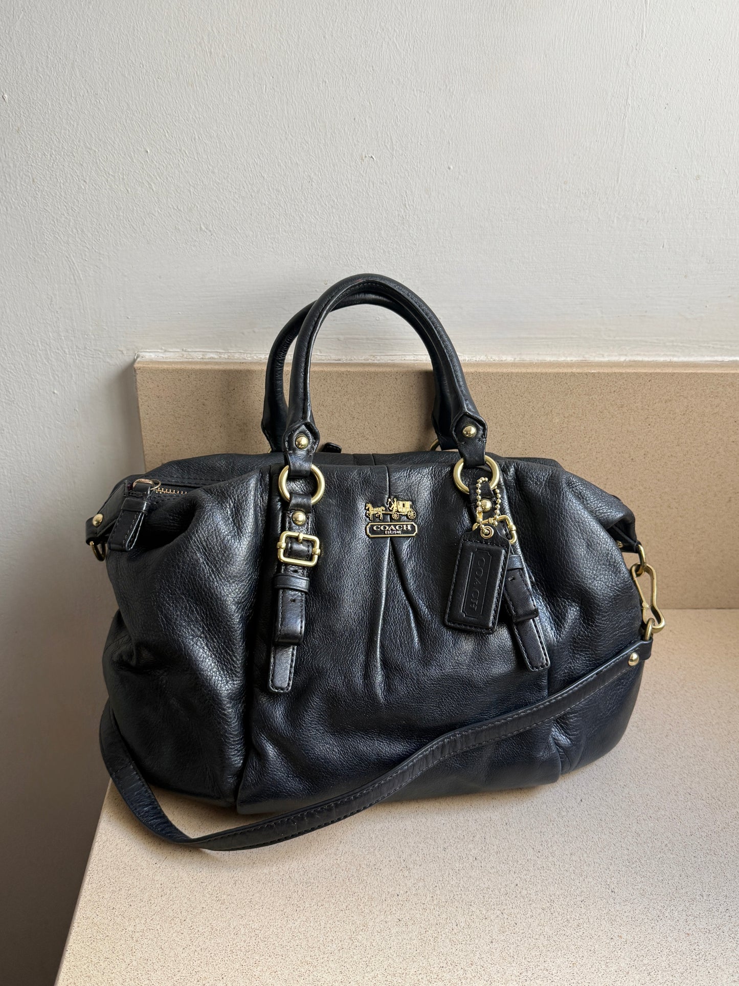 Super Rare Coach Madison Juliette Leather Bag