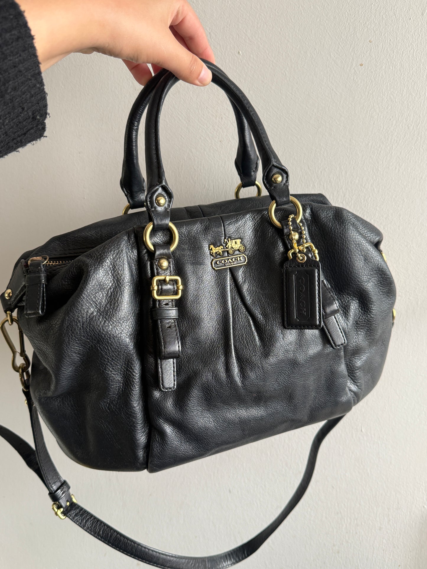 Super Rare Coach Madison Juliette Leather Bag