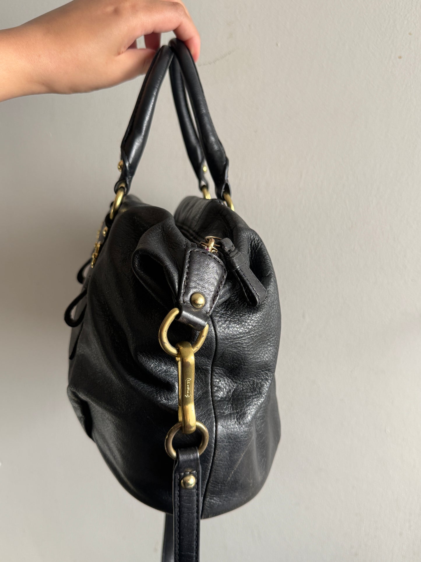 Super Rare Coach Madison Juliette Leather Bag