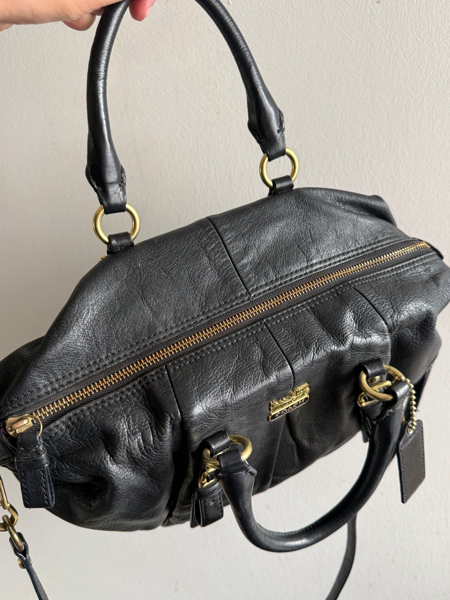 Super Rare Coach Madison Juliette Leather Bag