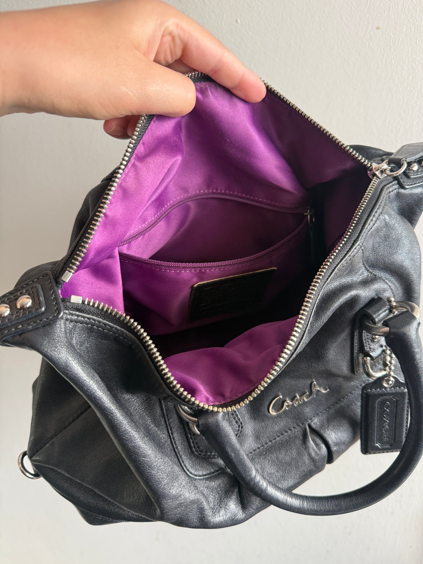 Super Rare Coach Madison Juliette Leather Bag