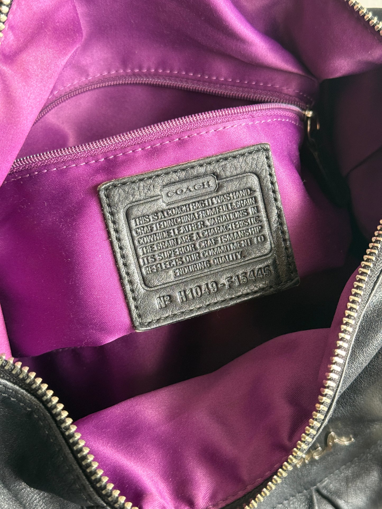 Super Rare Coach Ashley Leather Satchel