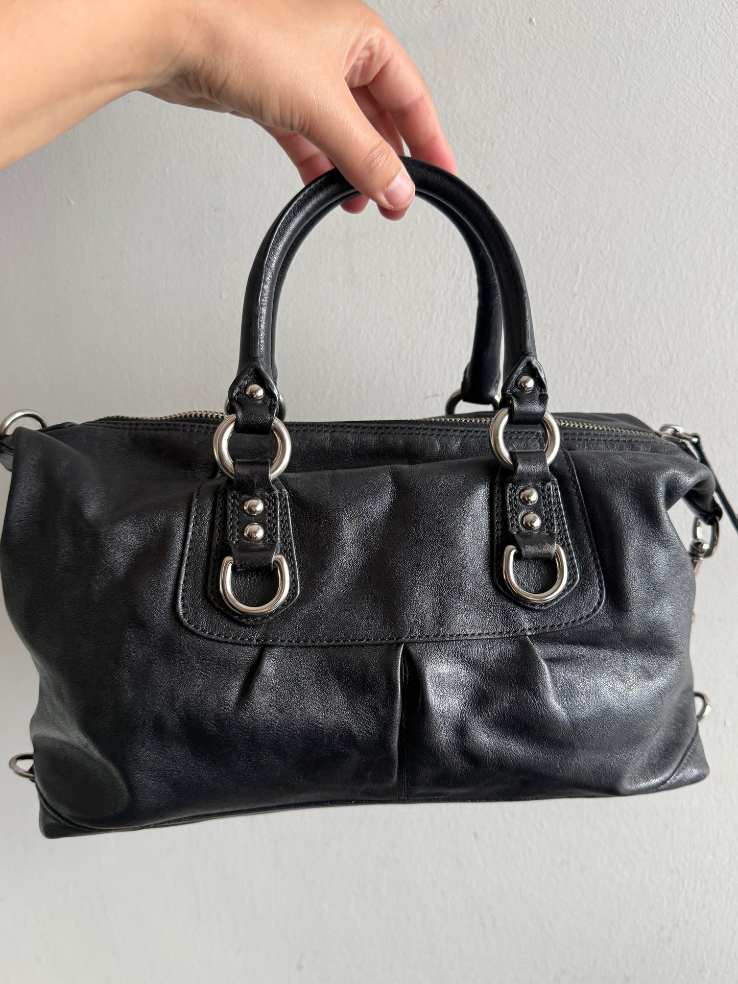 Super Rare Coach Ashley Leather Satchel