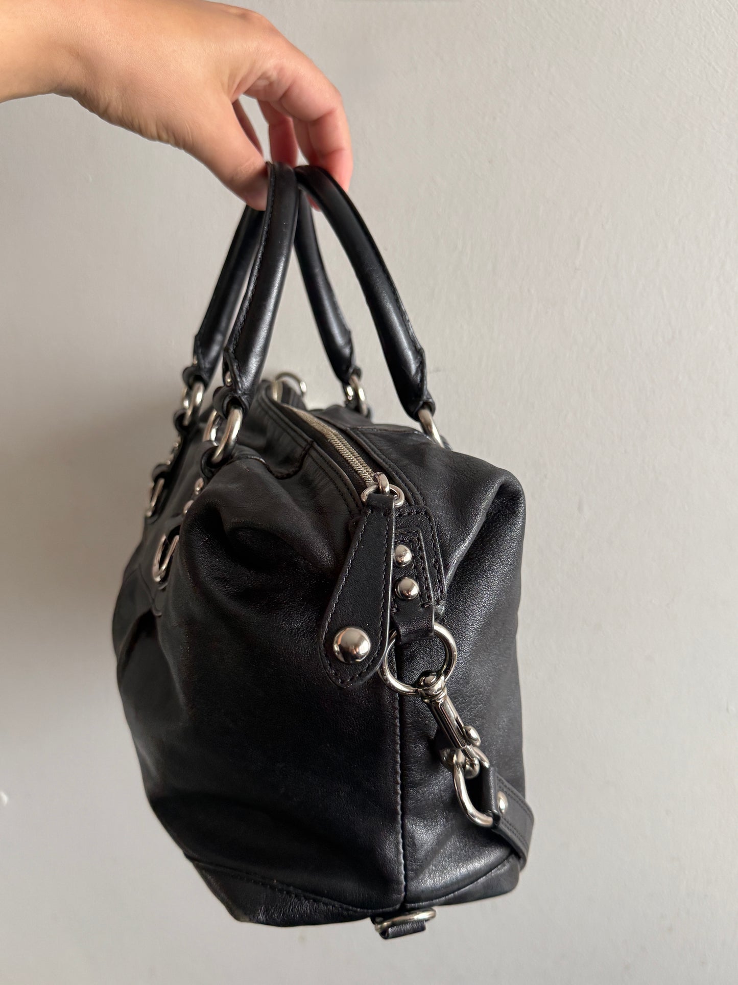 Super Rare Coach Ashley Leather Satchel