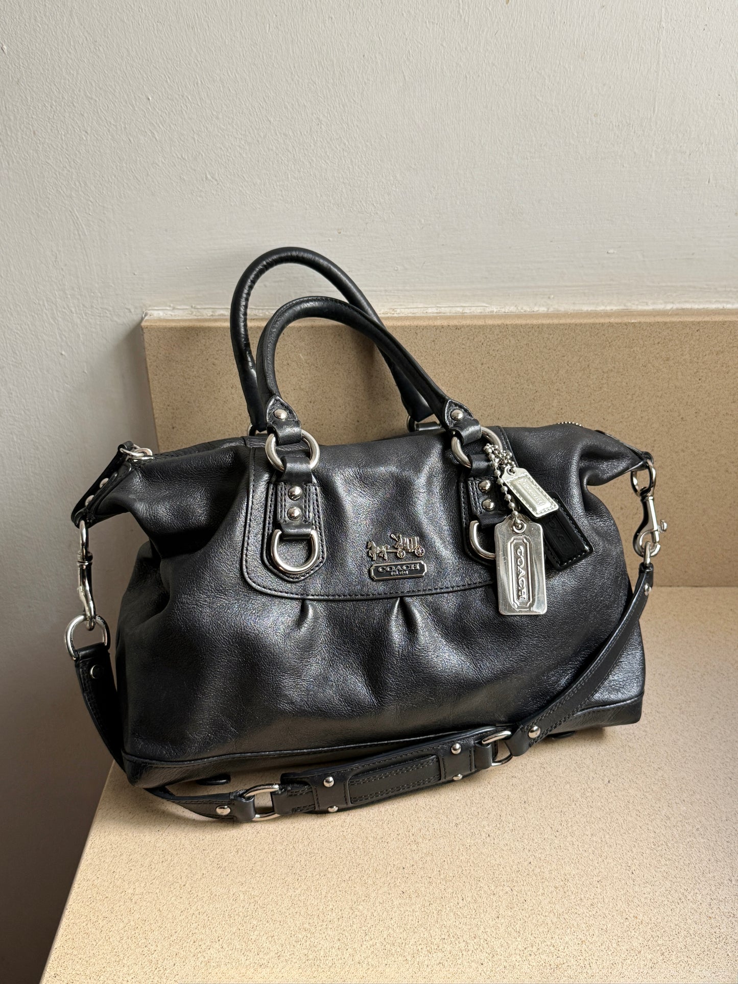 Super Rare Coach Madison Sabrina Leather Satchel