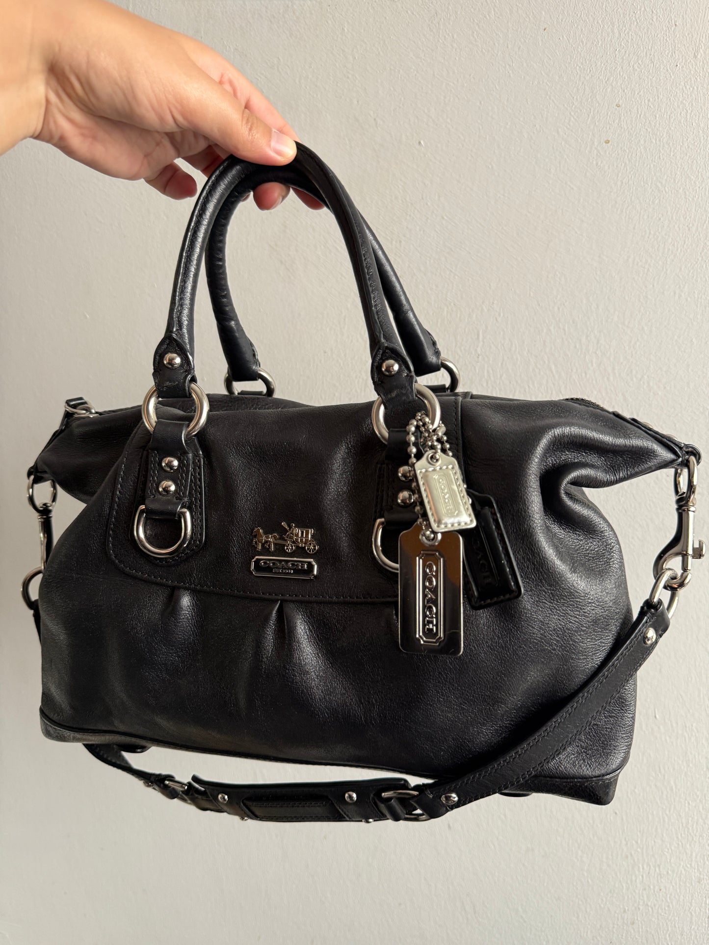 Super Rare Coach Madison Sabrina Leather Satchel