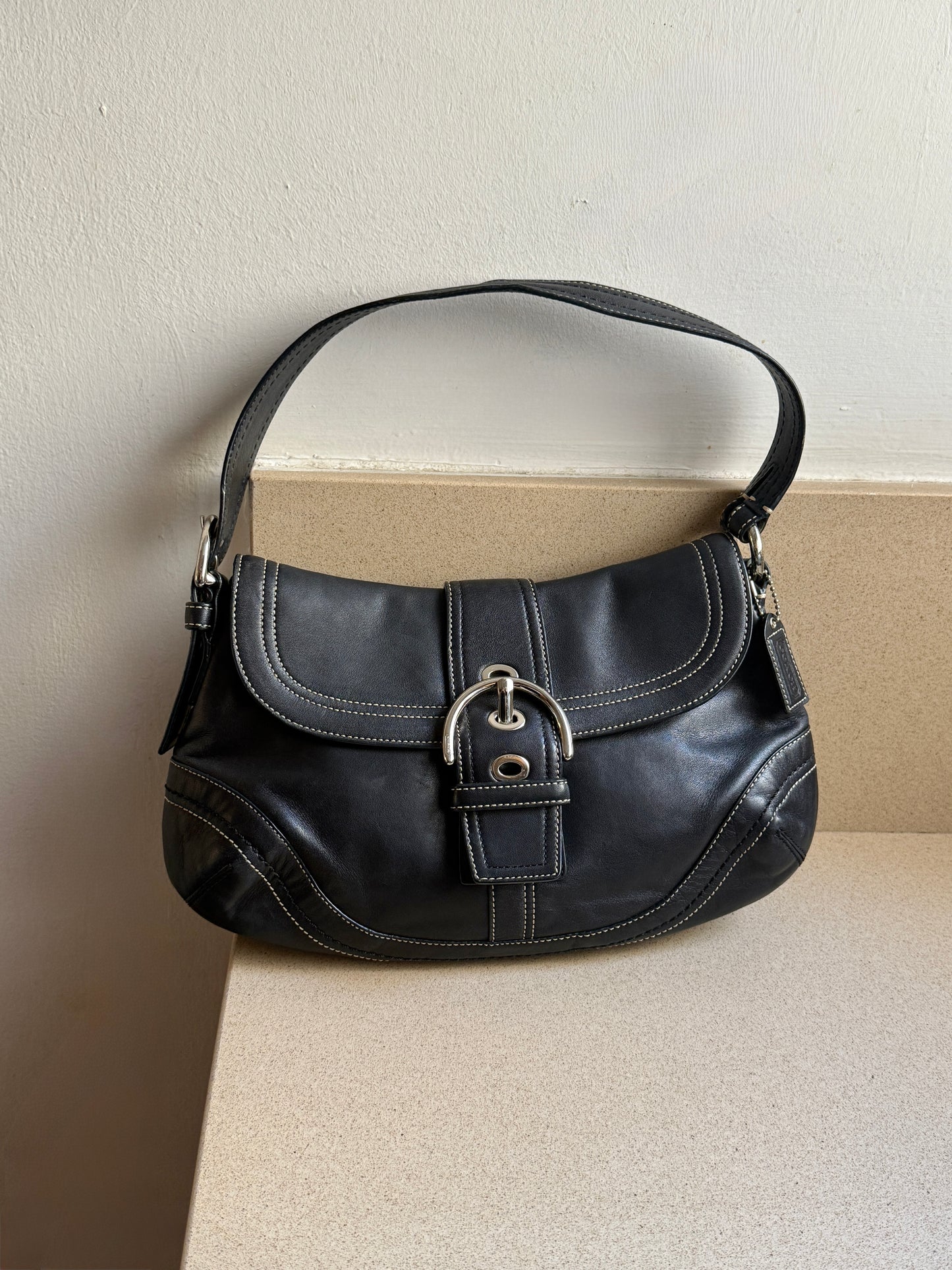 Super Rare Coach Soho Leather Shoulder Bag