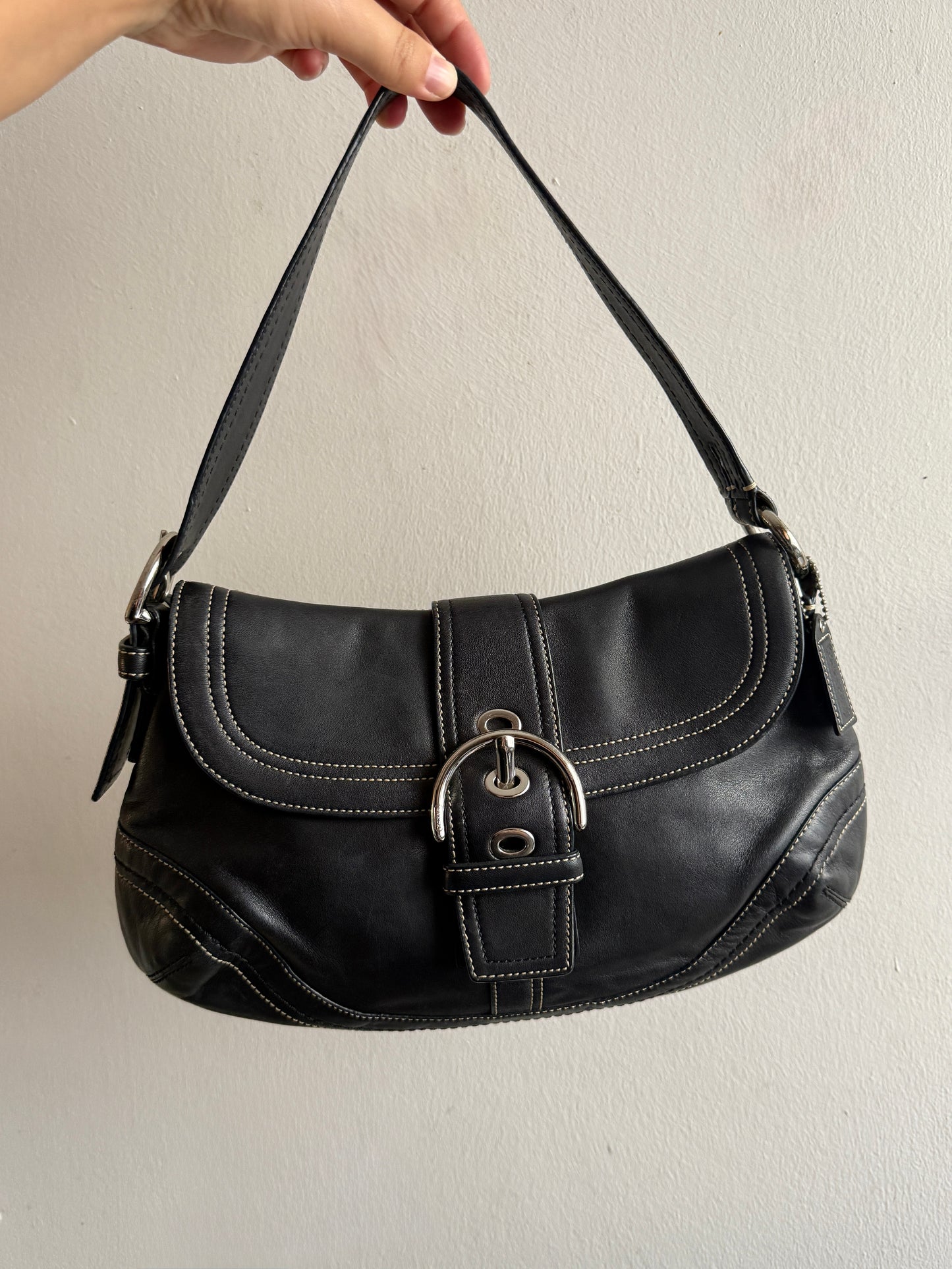 Super Rare Coach Soho Leather Shoulder Bag