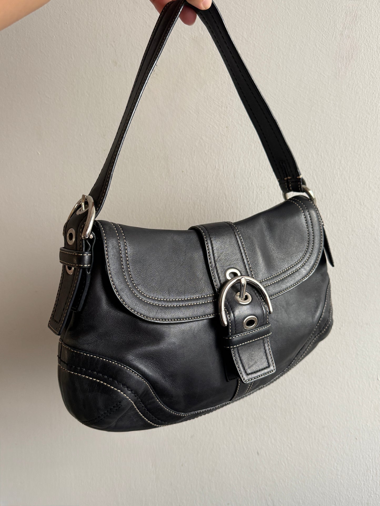 Super Rare Coach Soho Leather Shoulder Bag