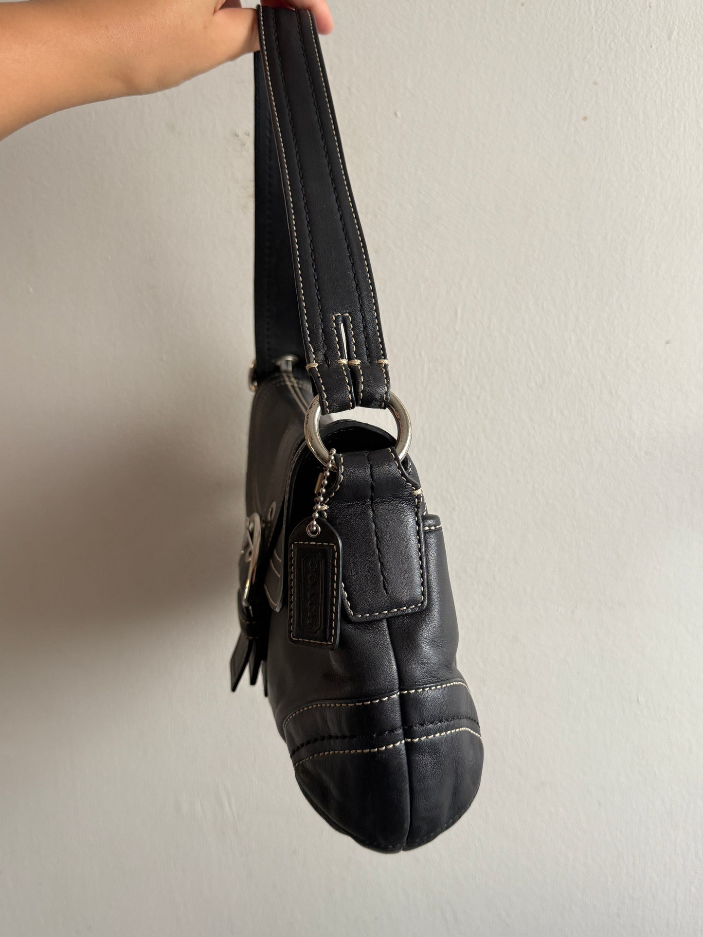 Super Rare Coach Soho Leather Shoulder Bag