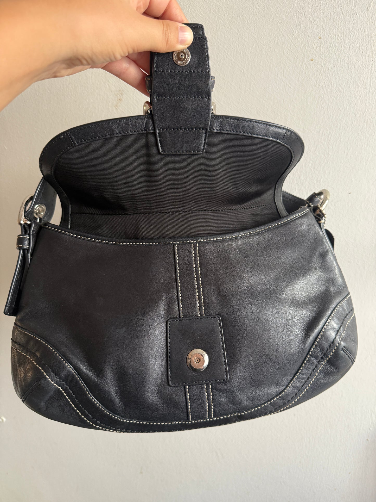 Super Rare Coach Soho Leather Shoulder Bag