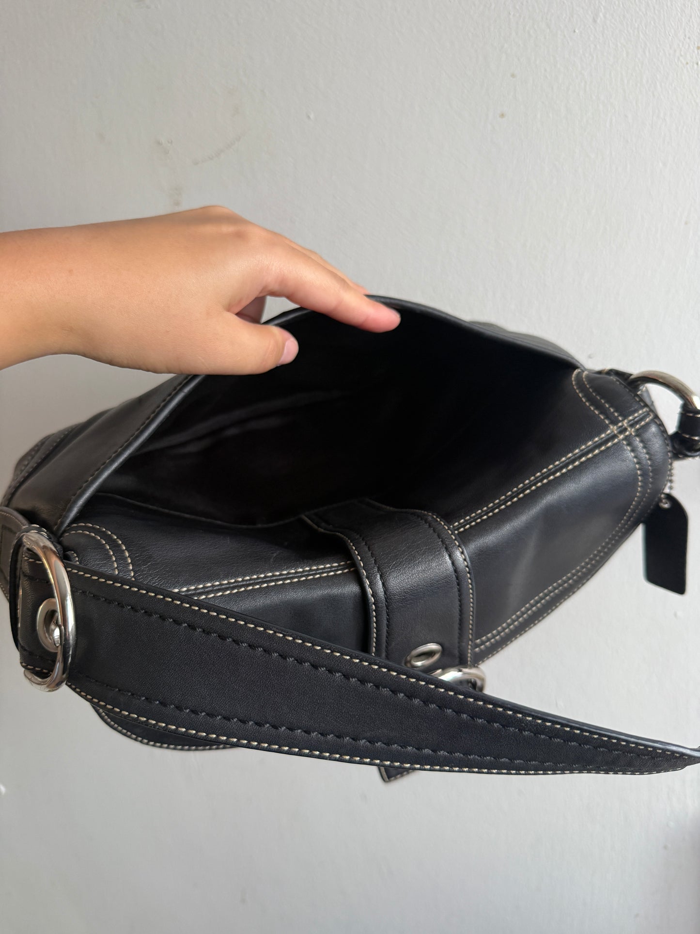 Super Rare Coach Soho Leather Shoulder Bag