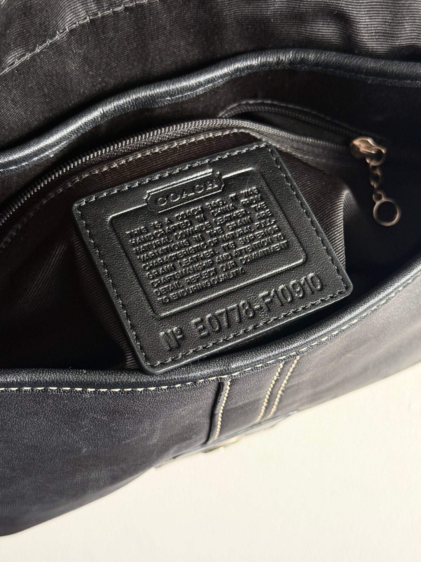 Super Rare Coach Soho Leather Shoulder Bag