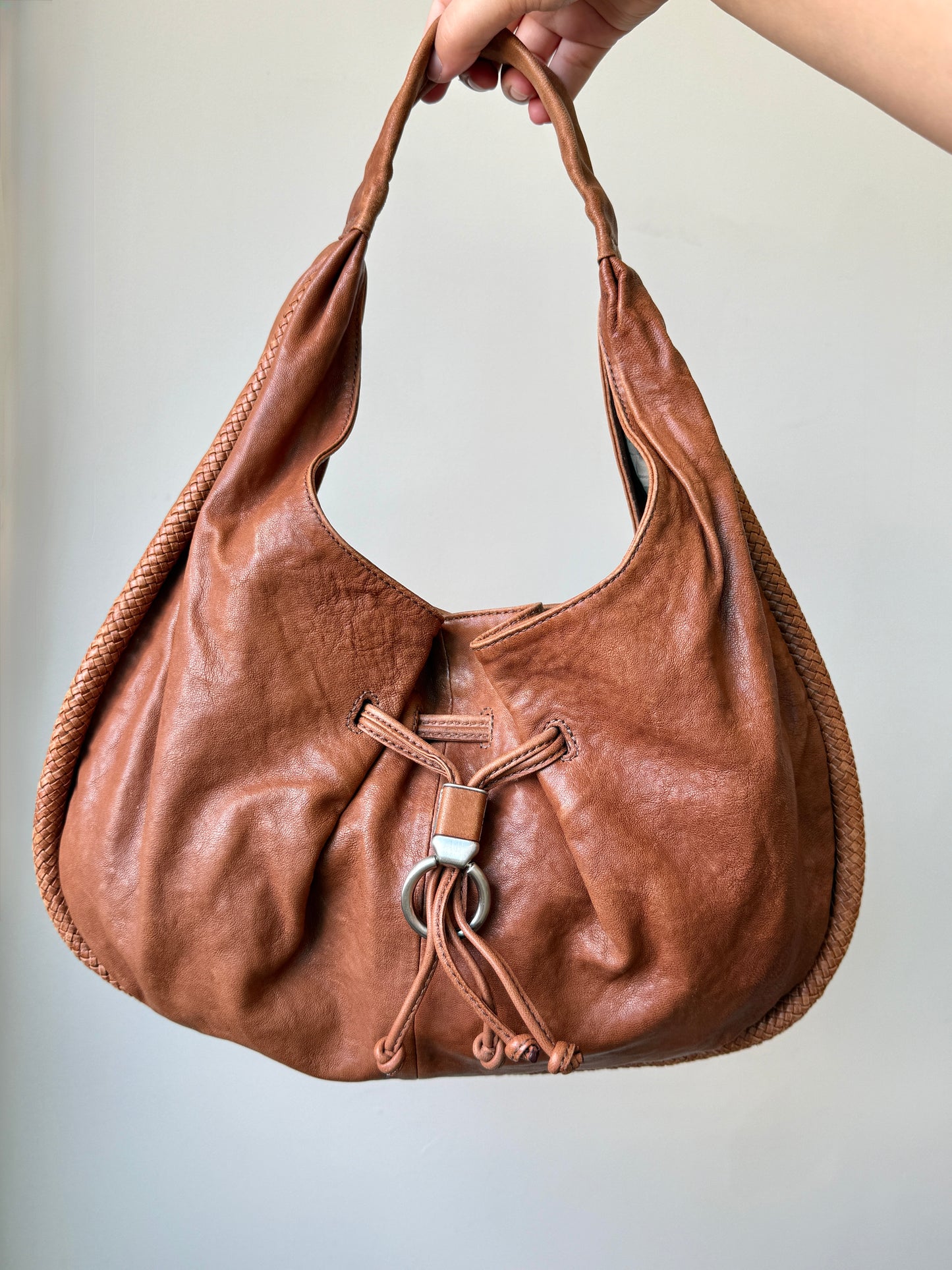Super Rare Cole Haan Leather Hobo Shoulder Bag