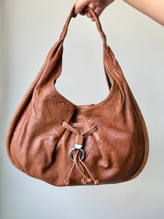 Super Rare Cole Haan Leather Hobo Shoulder Bag