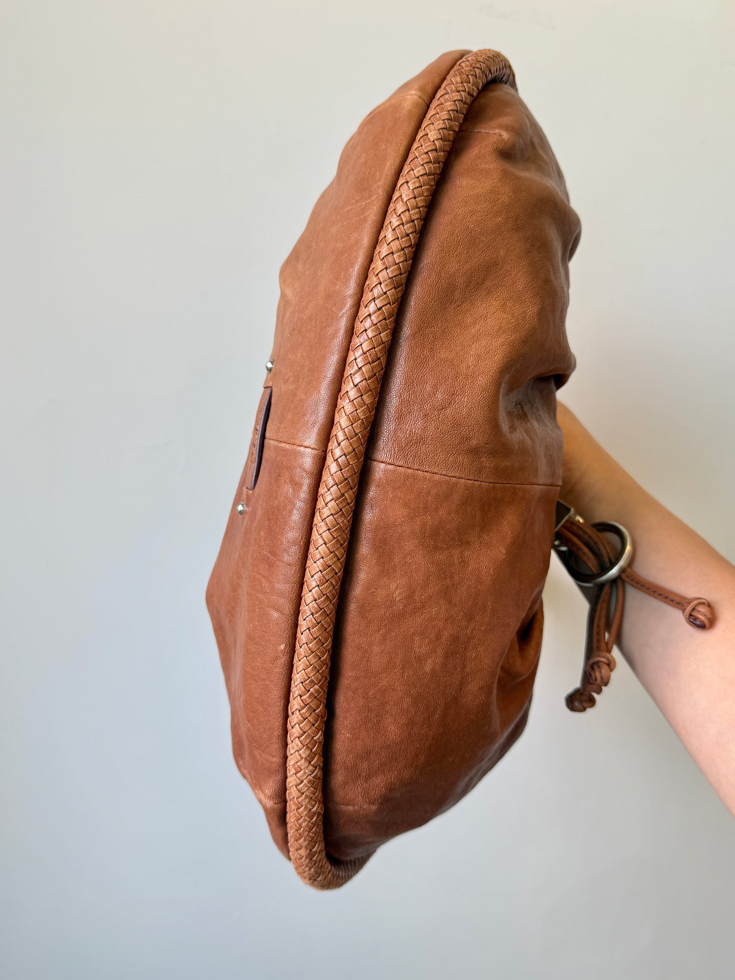 Super Rare Cole Haan Leather Hobo Shoulder Bag