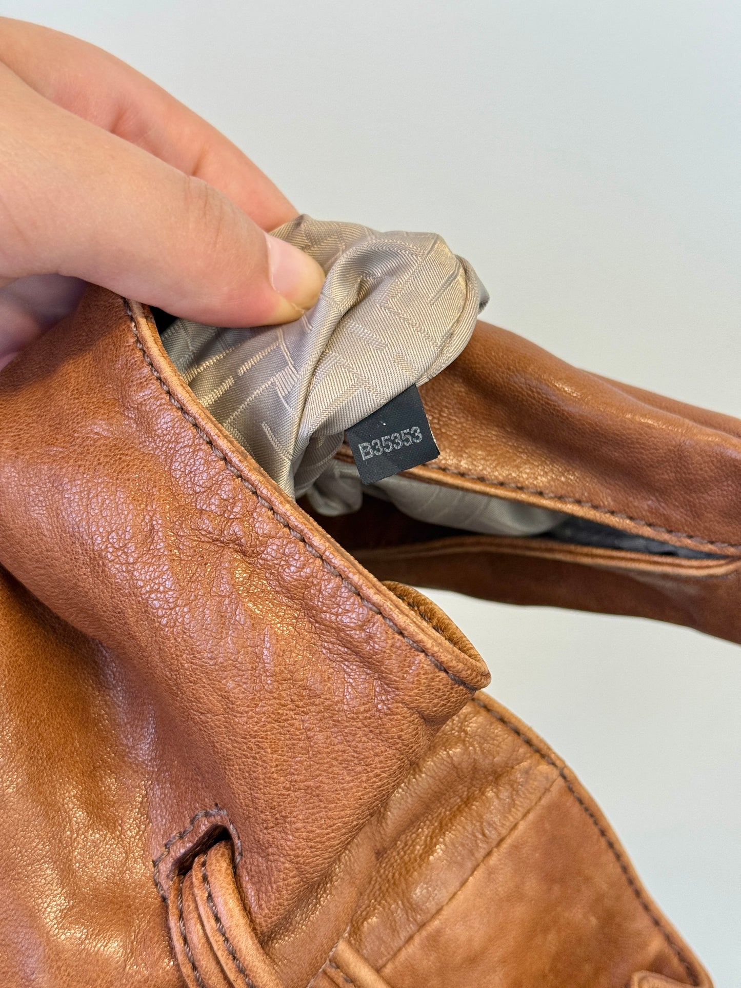 Super Rare Cole Haan Leather Hobo Shoulder Bag