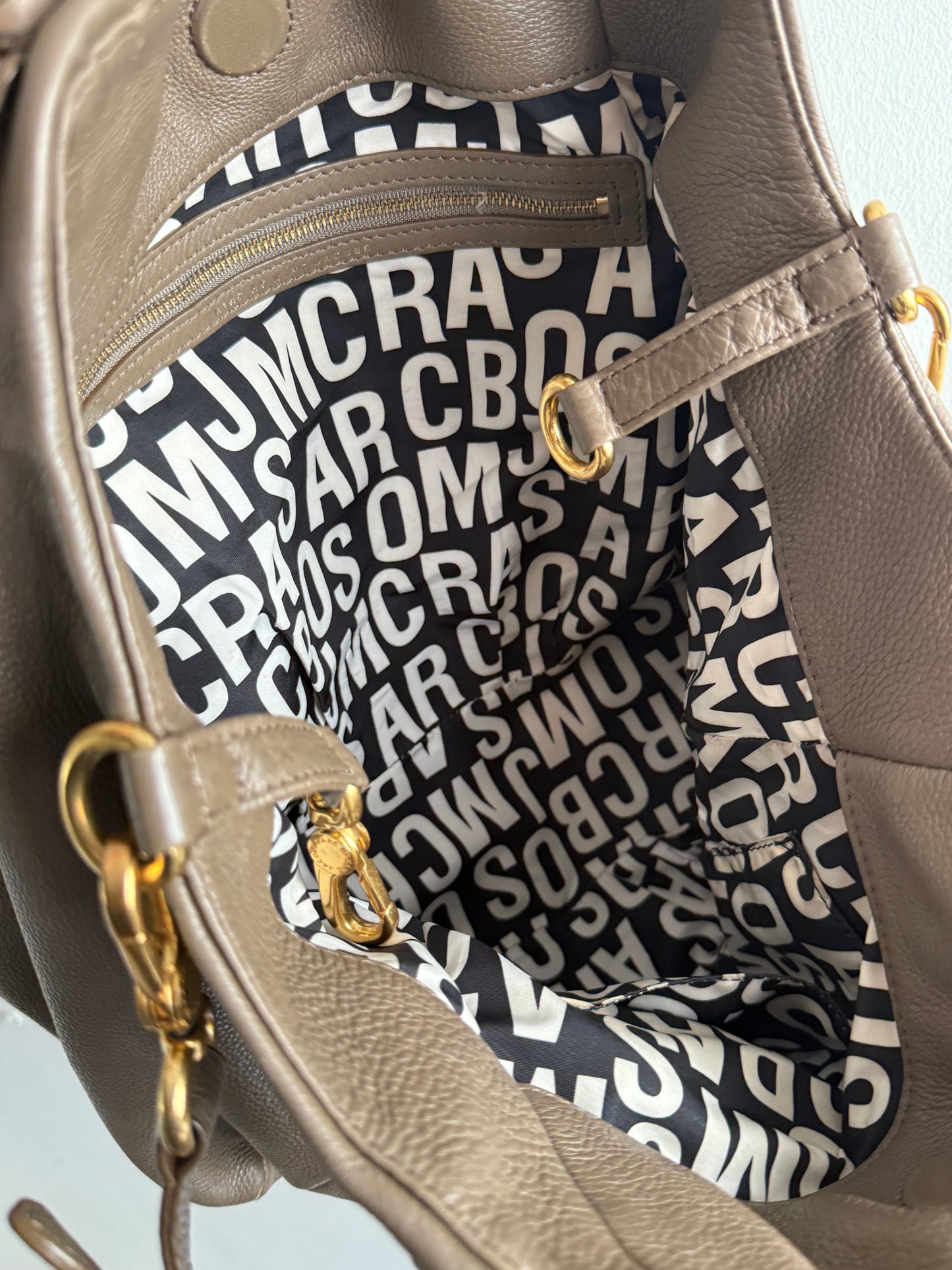 Rare Marc by Marc Jacobs Classic Q Fran Leather Shoulder Bag