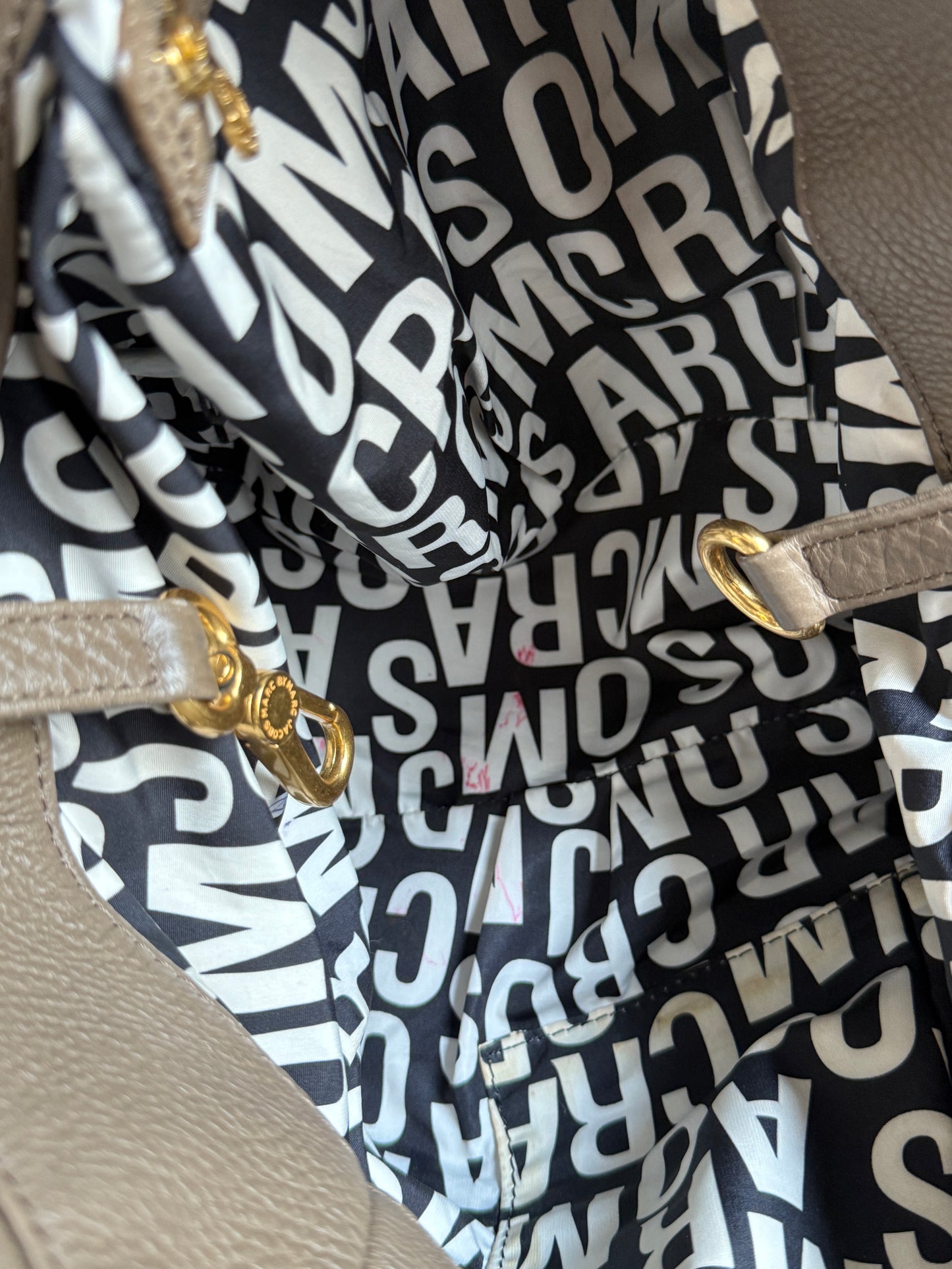 Rare Marc by Marc Jacobs Classic Q Fran Leather Shoulder Bag