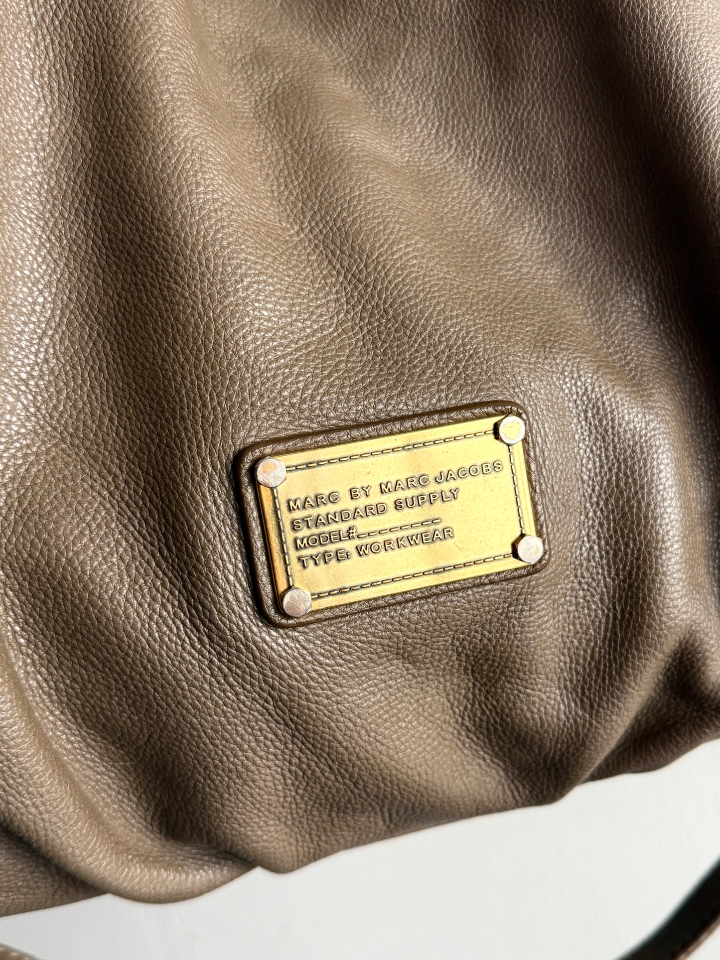 Rare Marc by Marc Jacobs Classic Q Fran Leather Shoulder Bag