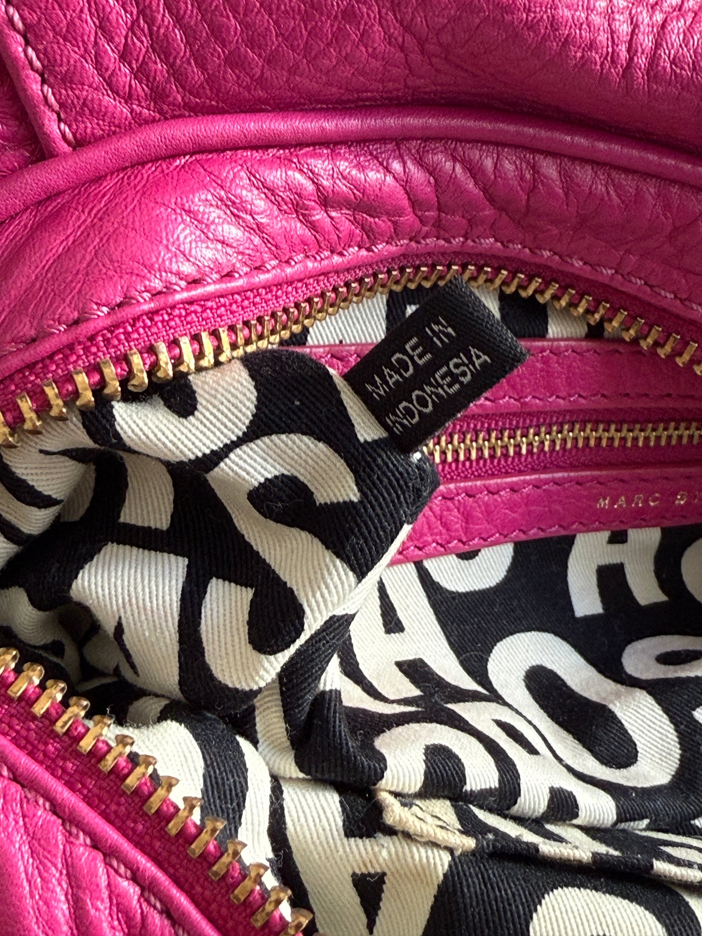 Super Rare Marc by Marc Jacobs Classic Q Baby Groovee Leather Bag