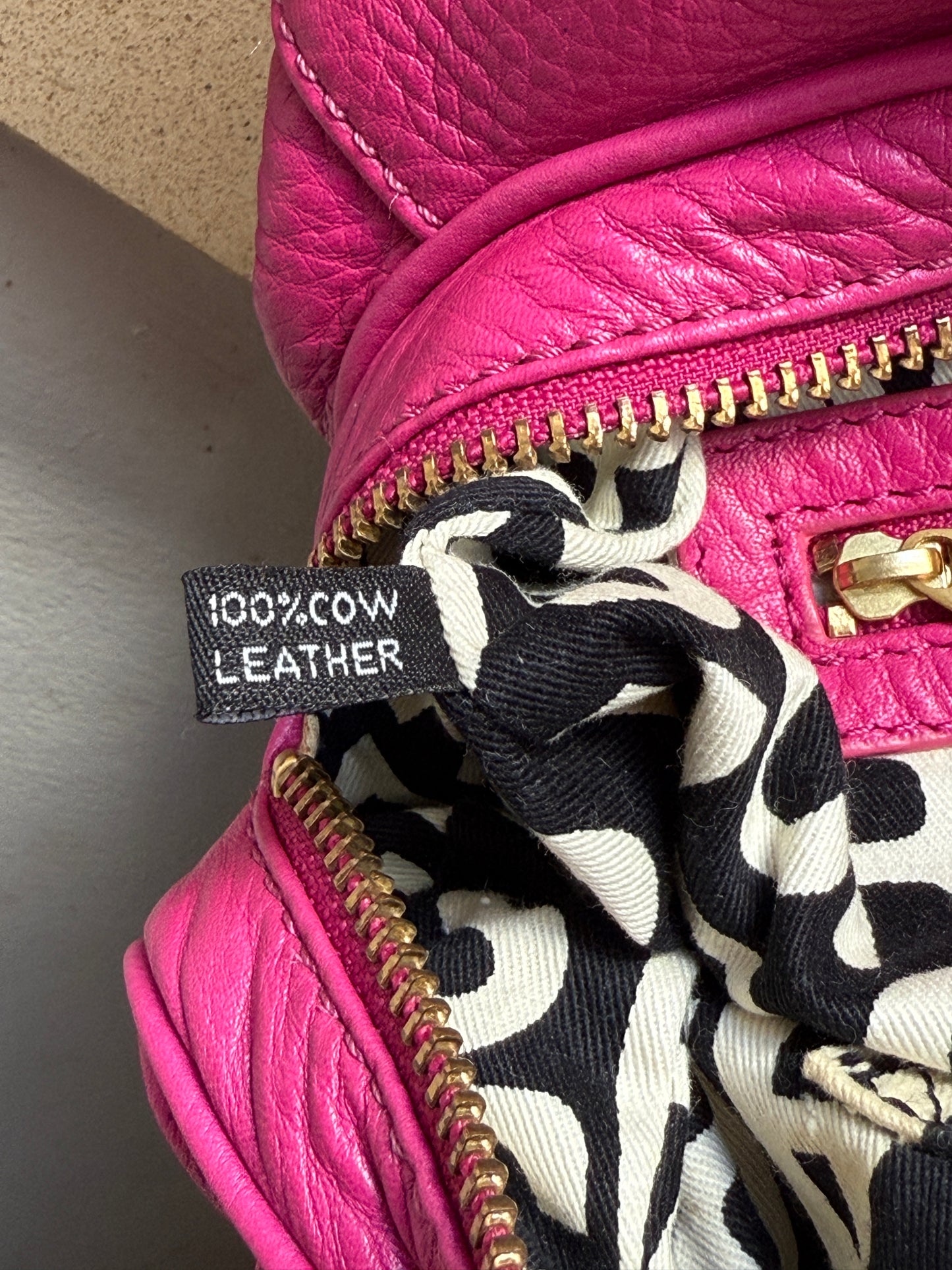 Super Rare Marc by Marc Jacobs Classic Q Baby Groovee Leather Bag