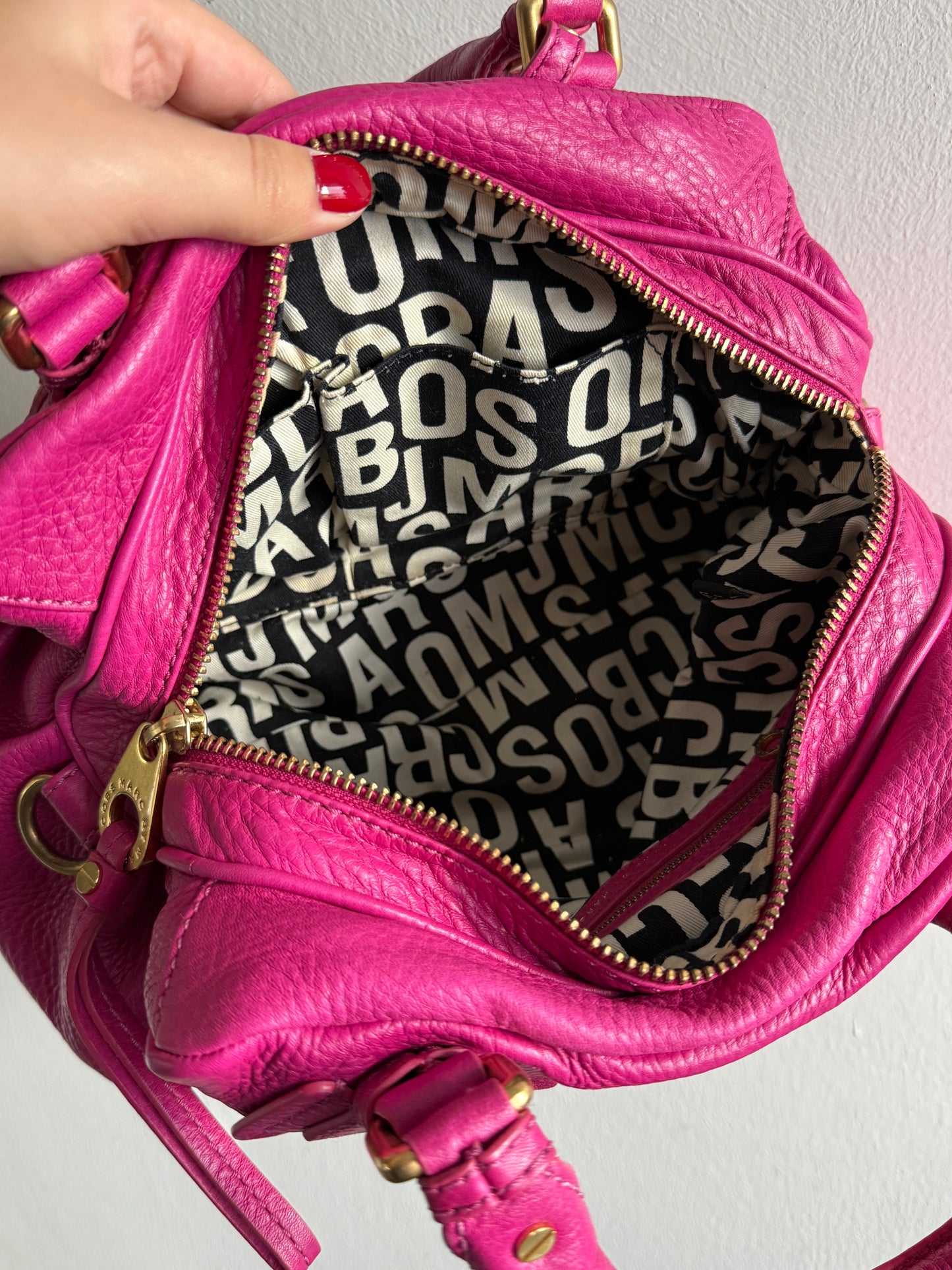 Super Rare Marc by Marc Jacobs Classic Q Baby Groovee Leather Bag