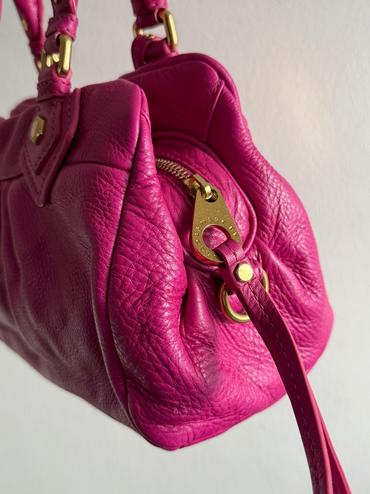 Super Rare Marc by Marc Jacobs Classic Q Baby Groovee Leather Bag