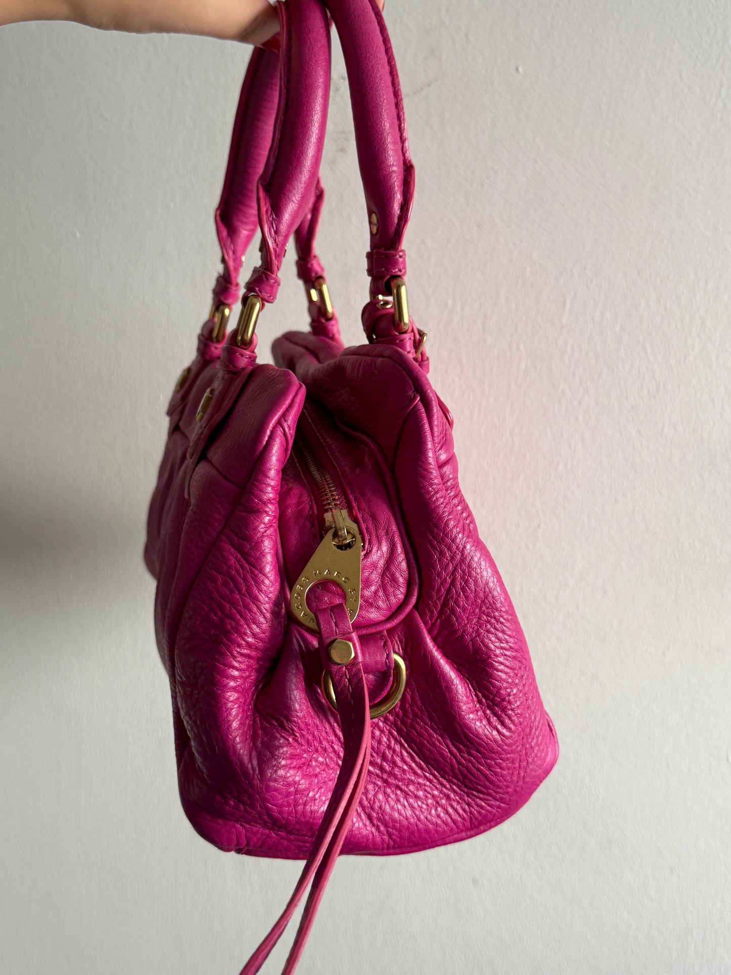 Super Rare Marc by Marc Jacobs Classic Q Baby Groovee Leather Bag