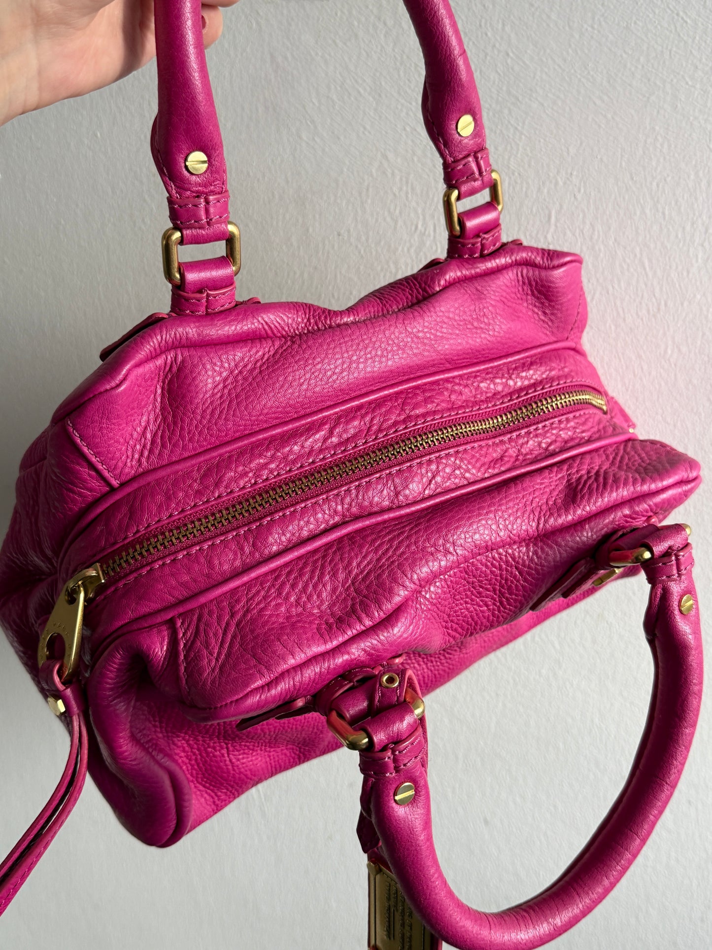 Super Rare Marc by Marc Jacobs Classic Q Baby Groovee Leather Bag