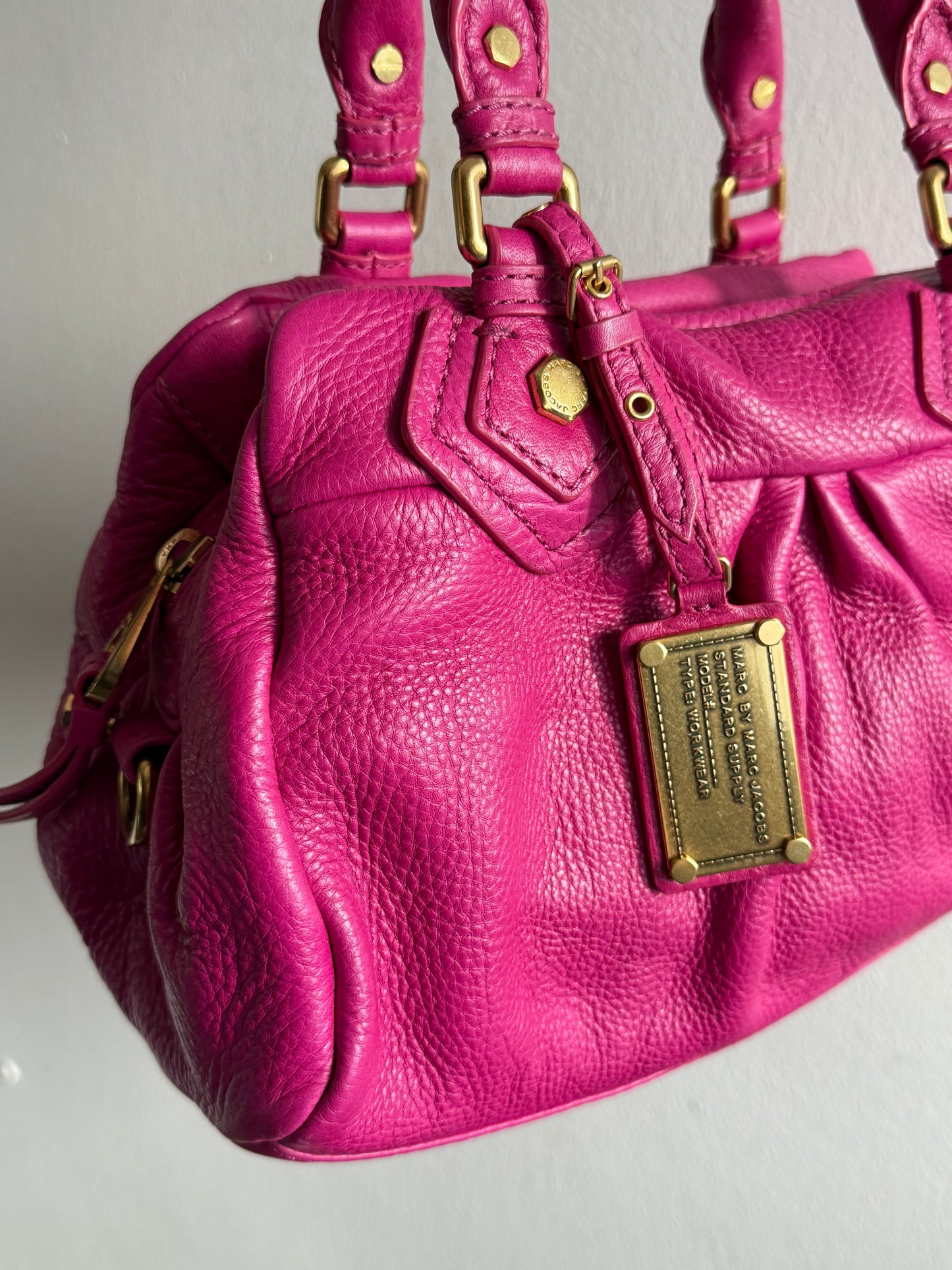 Super Rare Marc by Marc Jacobs Classic Q Baby Groovee Leather Bag