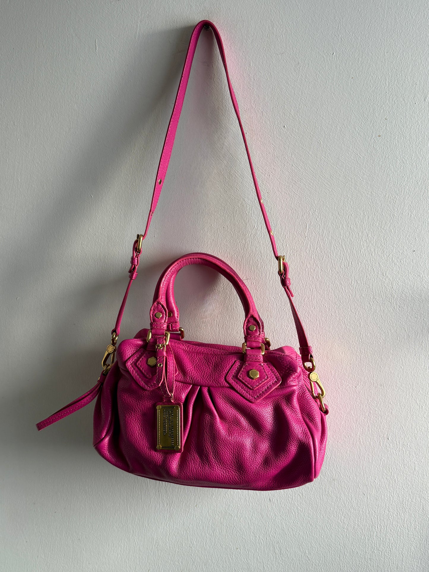 Super Rare Marc by Marc Jacobs Classic Q Baby Groovee Leather Bag