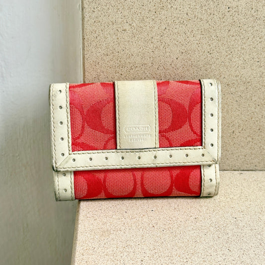 Super Rare Coach Mini Wallet