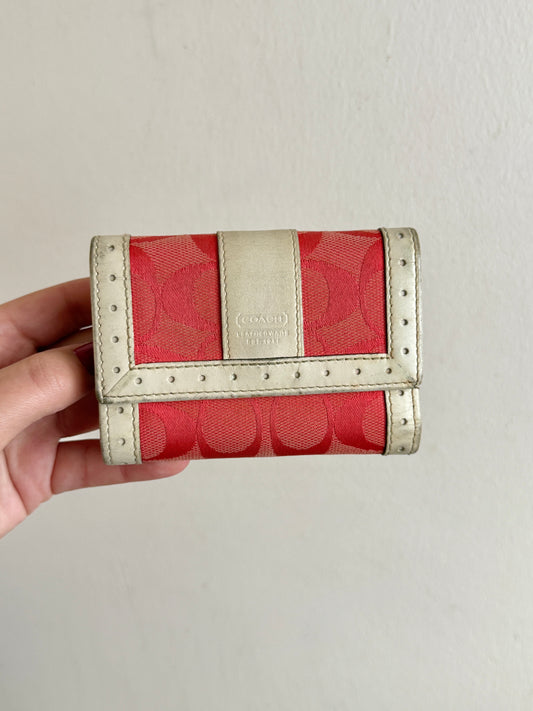Super Rare Coach Mini Wallet