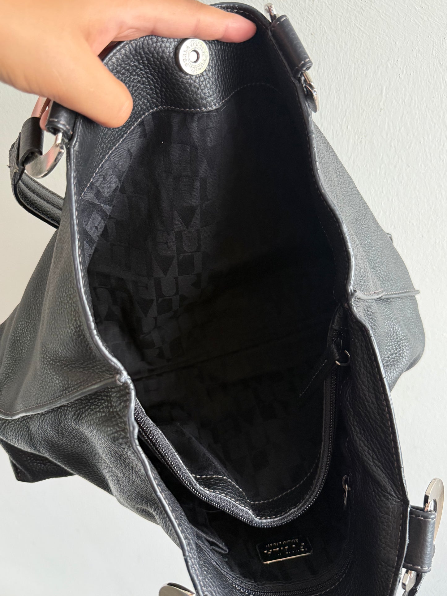 Furla Leather Carryall Shoulder Bag