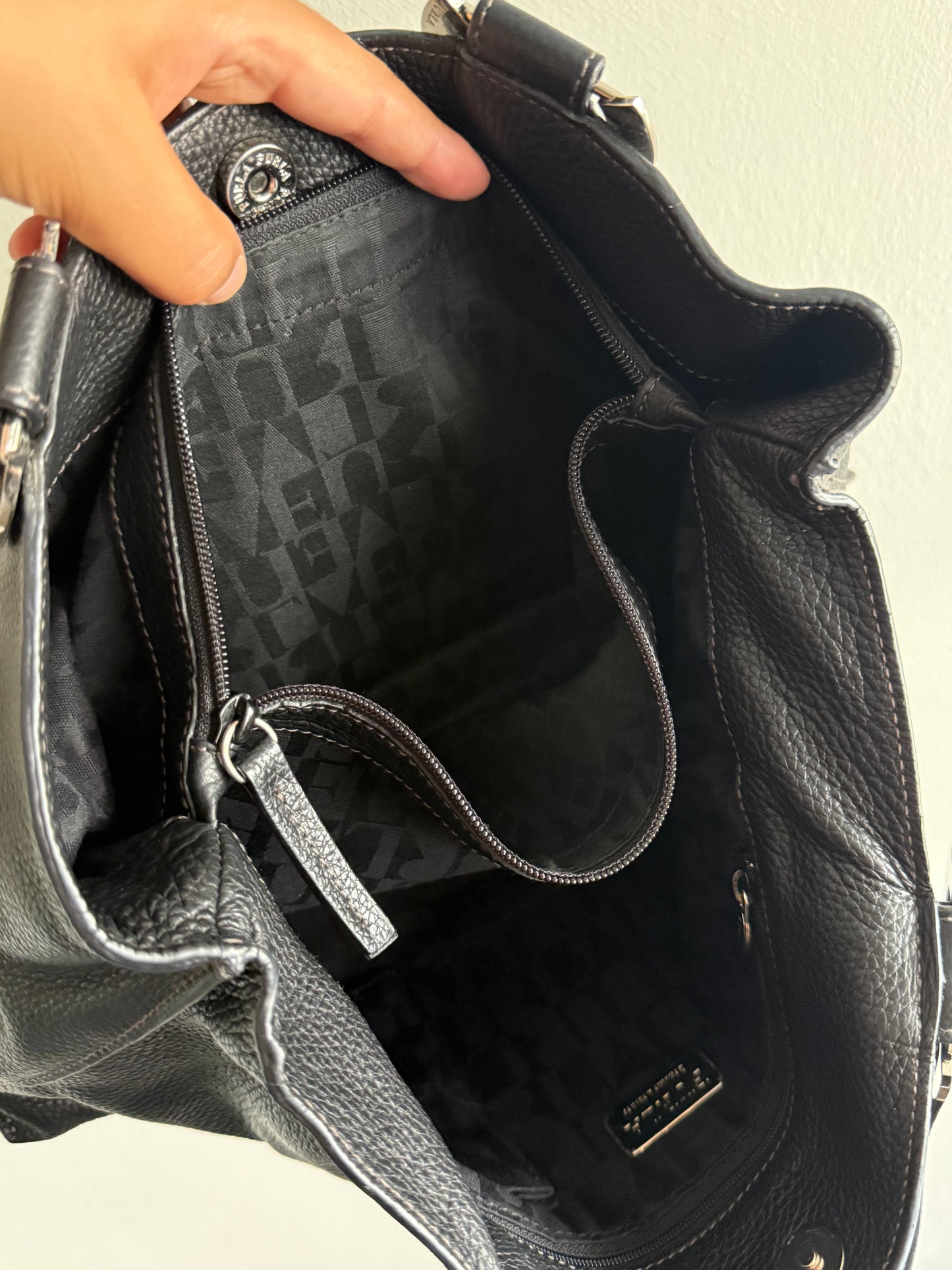 Furla Leather Carryall Shoulder Bag
