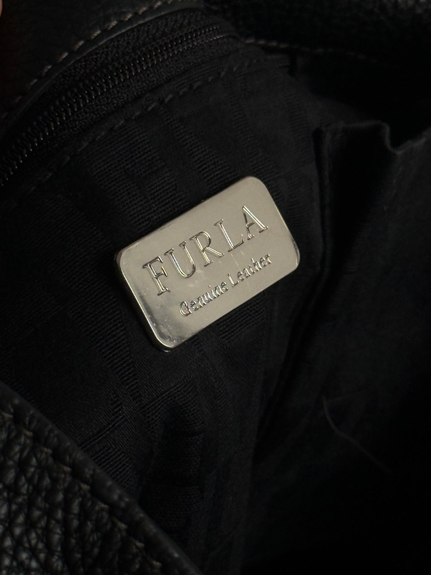 Furla Leather Carryall Shoulder Bag
