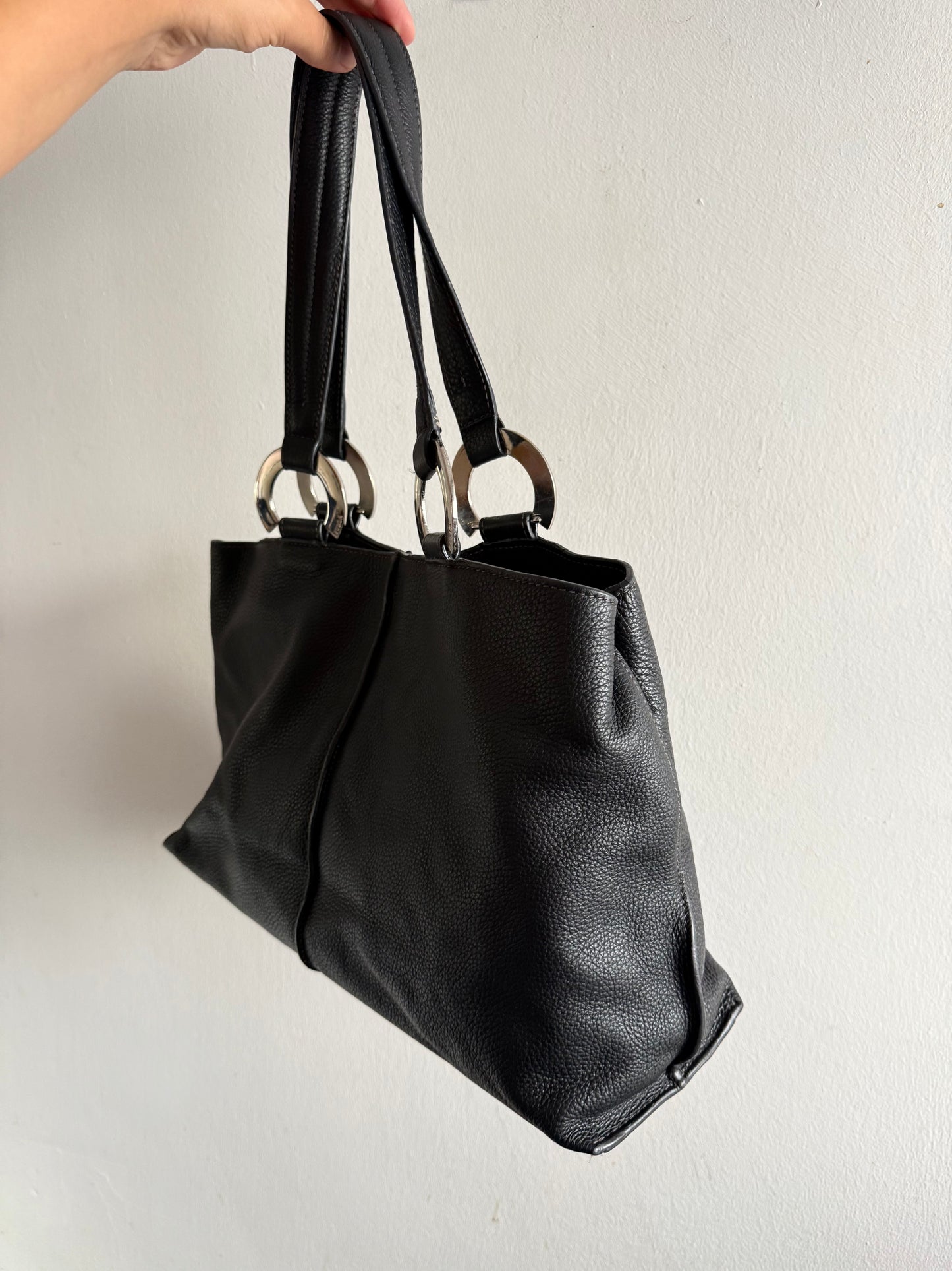 Furla Leather Carryall Shoulder Bag
