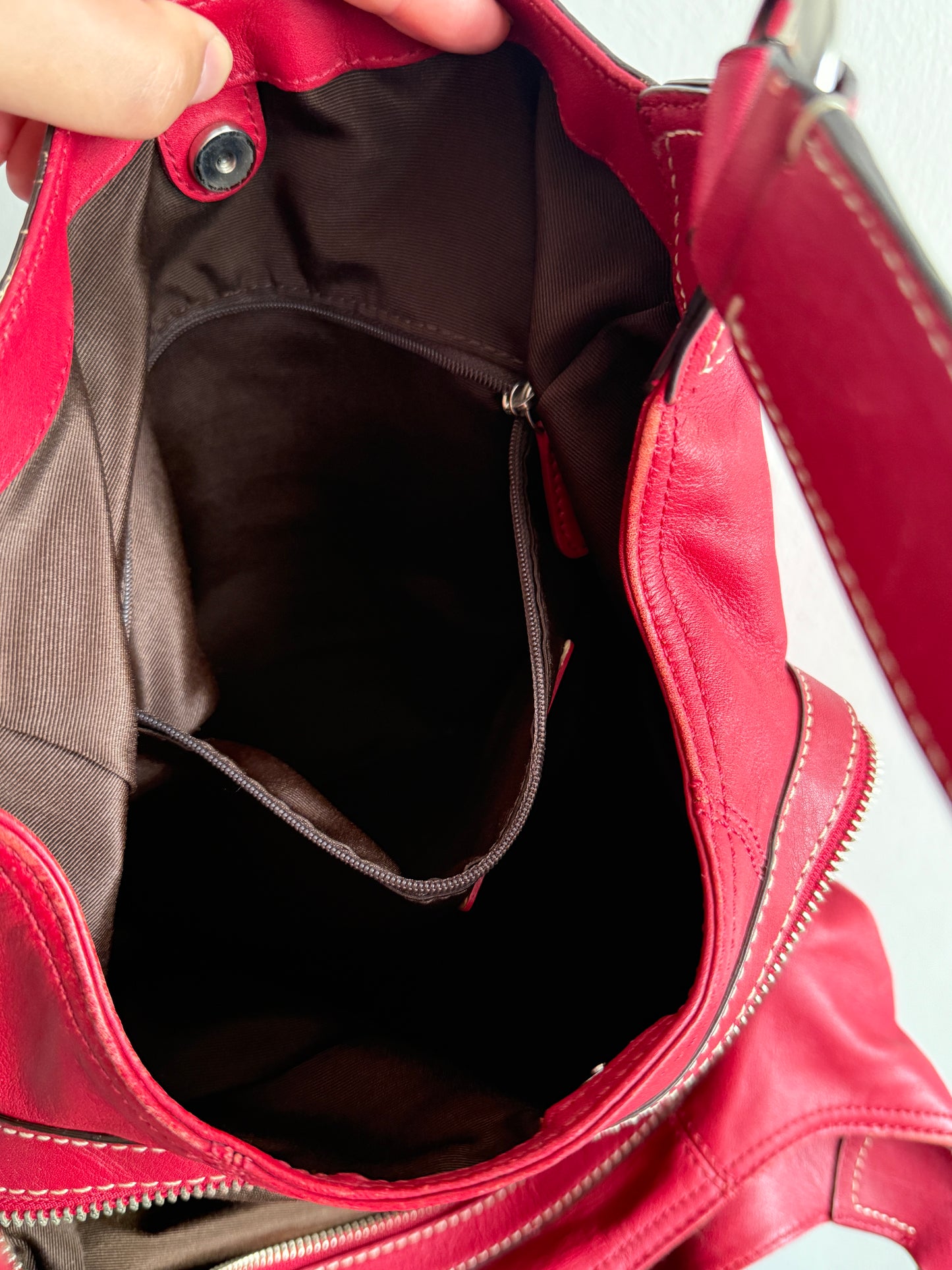 Super Rare Coach Lynn Soho Leather Shoulder Bag, Large